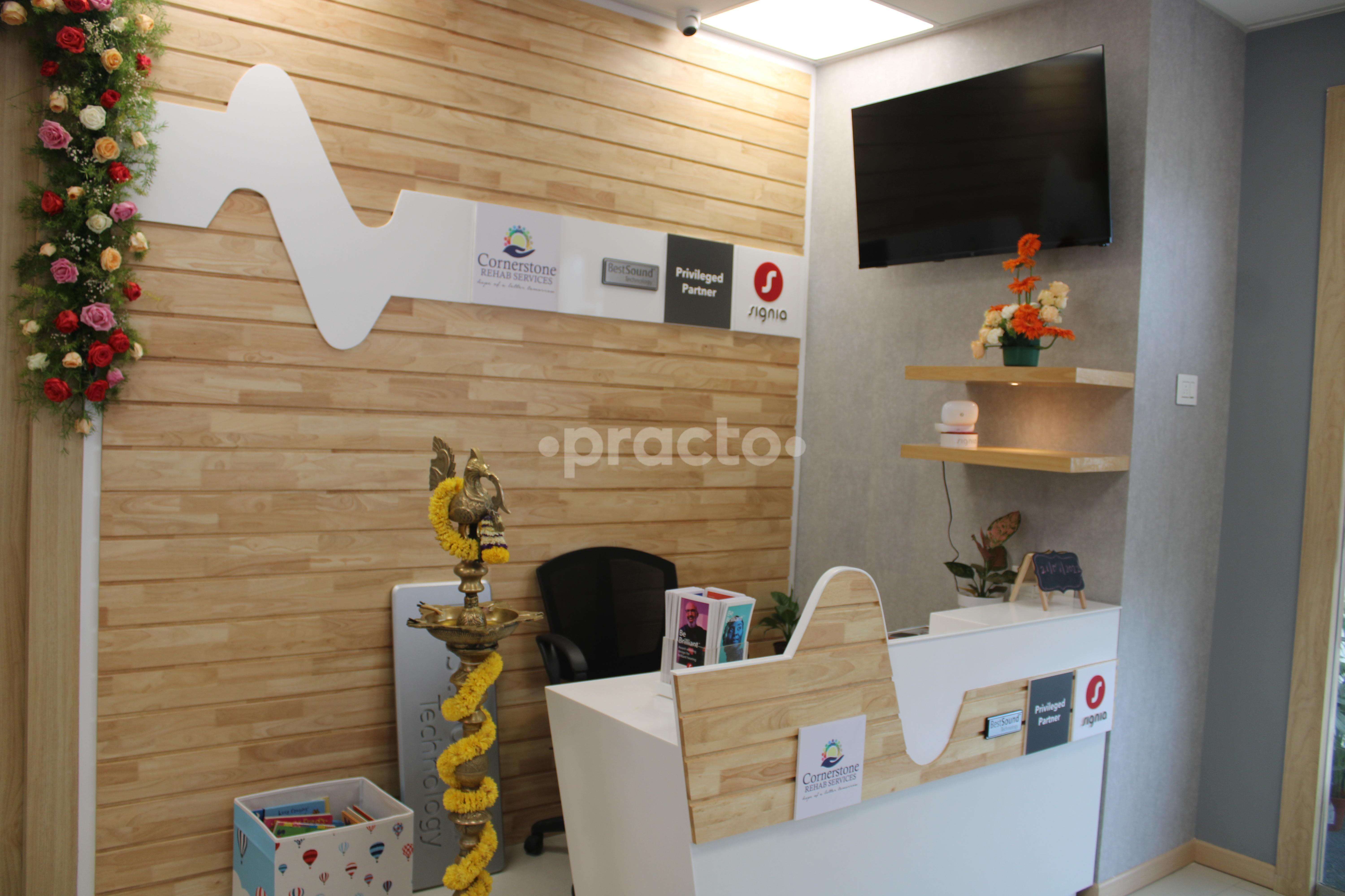 Reception Area at Cornerstone Rehab Services Jakkur Bangalore