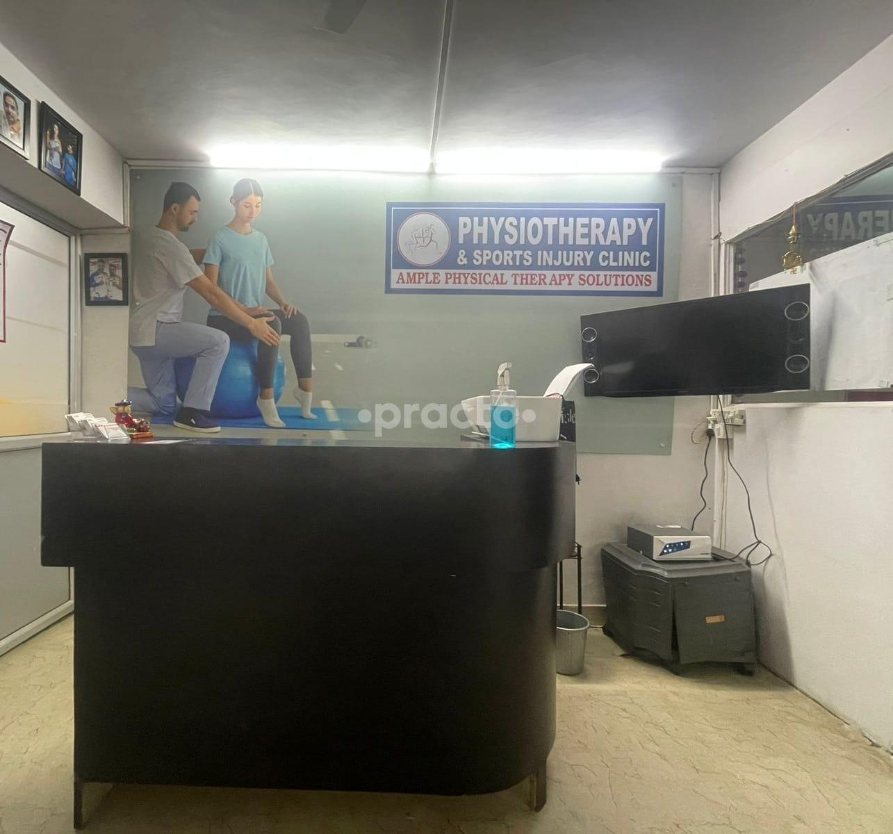 Reception Area at Ample Physical Therapy Solutions Shahdara Delhi