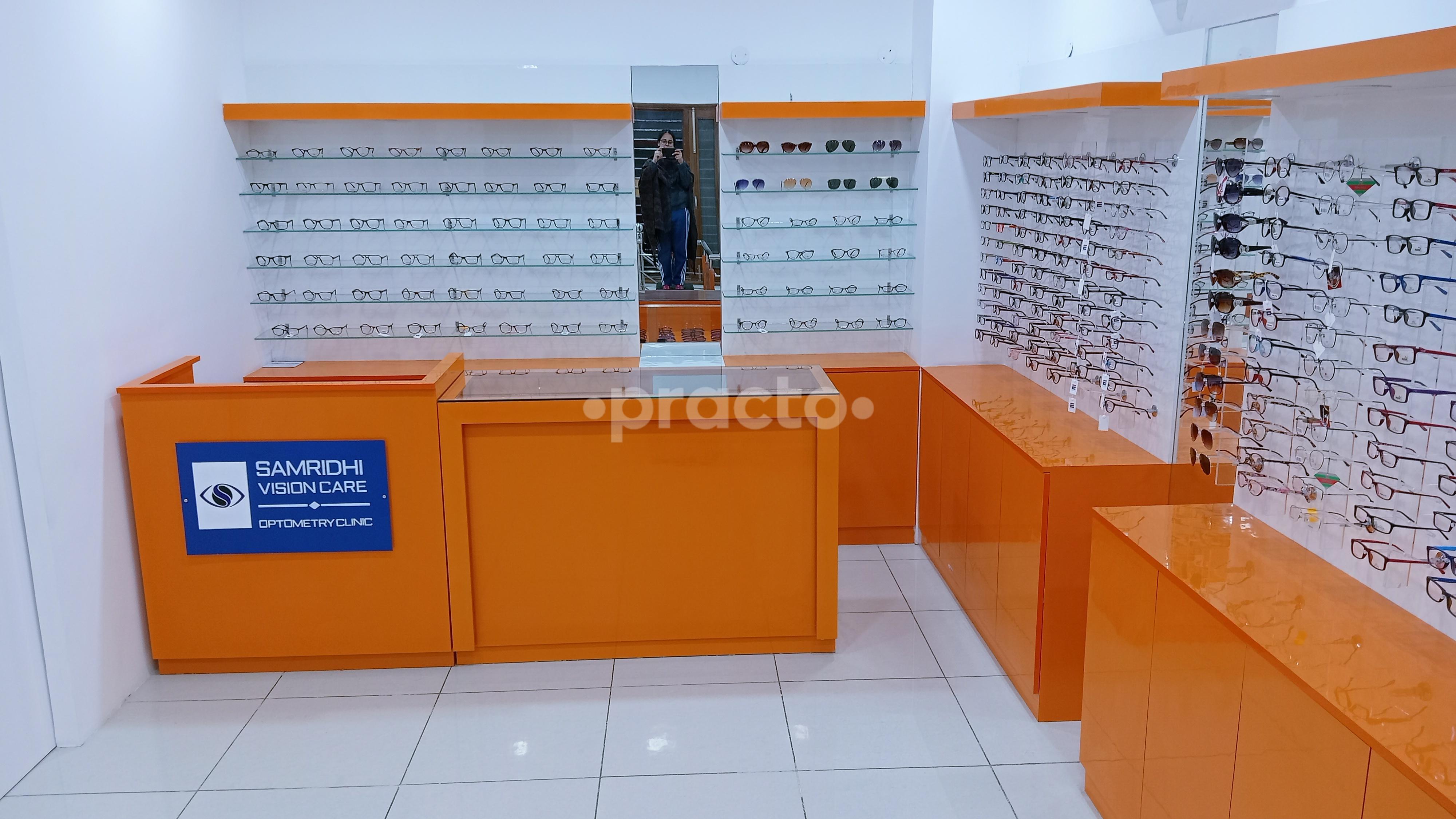 Reception Area at Samridhi Vision Care, Optometry Clinic  Sunny Enclave Mohali