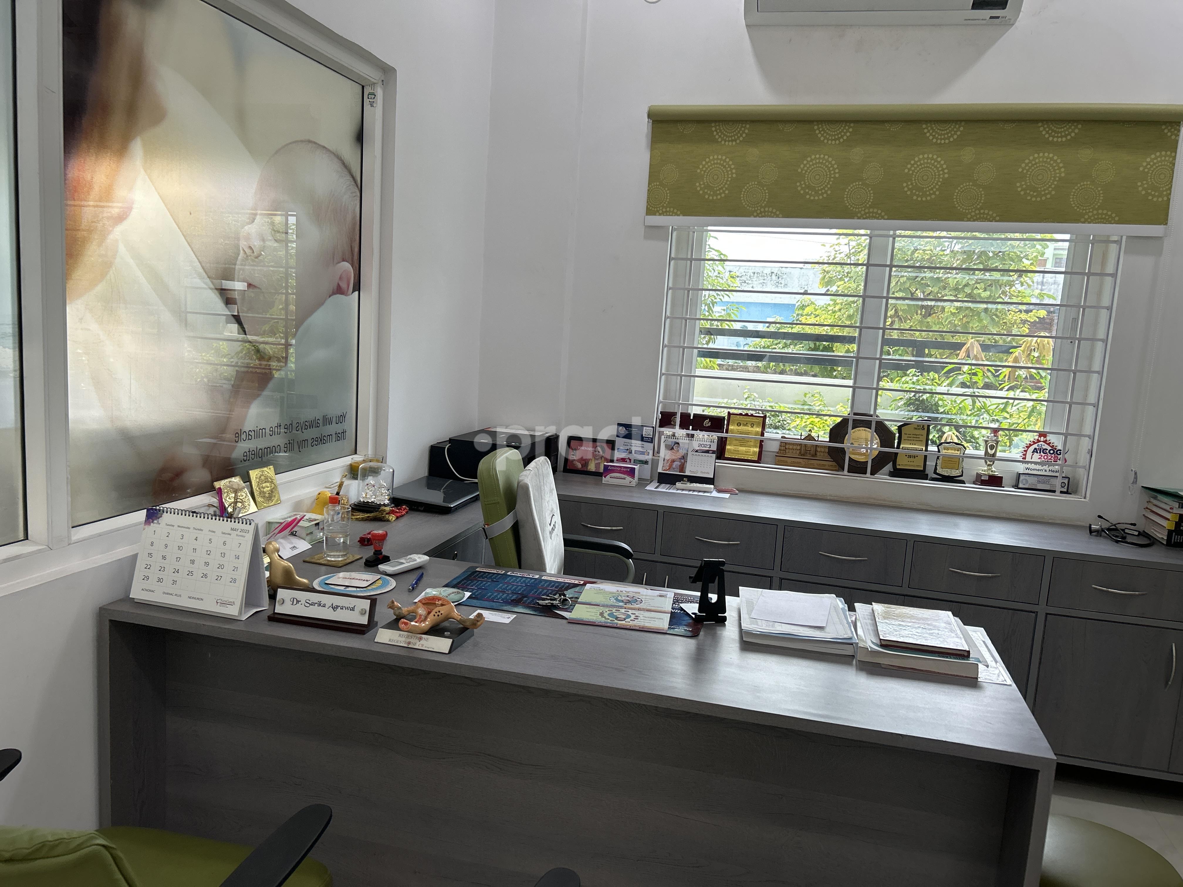 Consultation Room at Saanidhya Medicare Women’s Clinic South City Lucknow