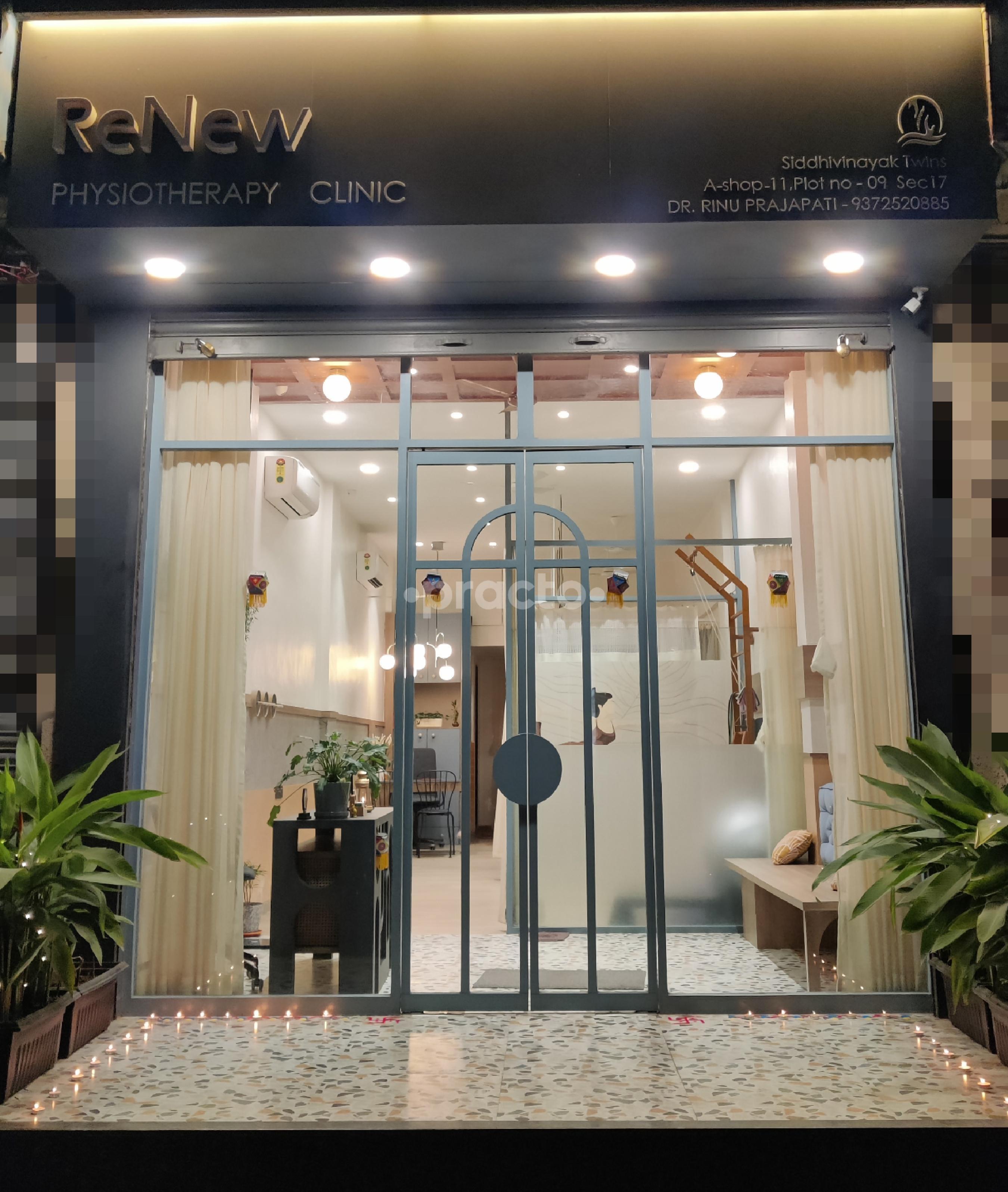 Outside Area at Renew Physiotherapy Clinic Roadpali Navi Mumbai