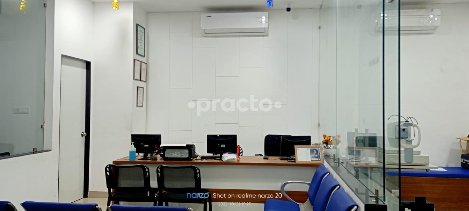 Reception Area at Nandadeep Eye Hospital Mulund West Mumbai