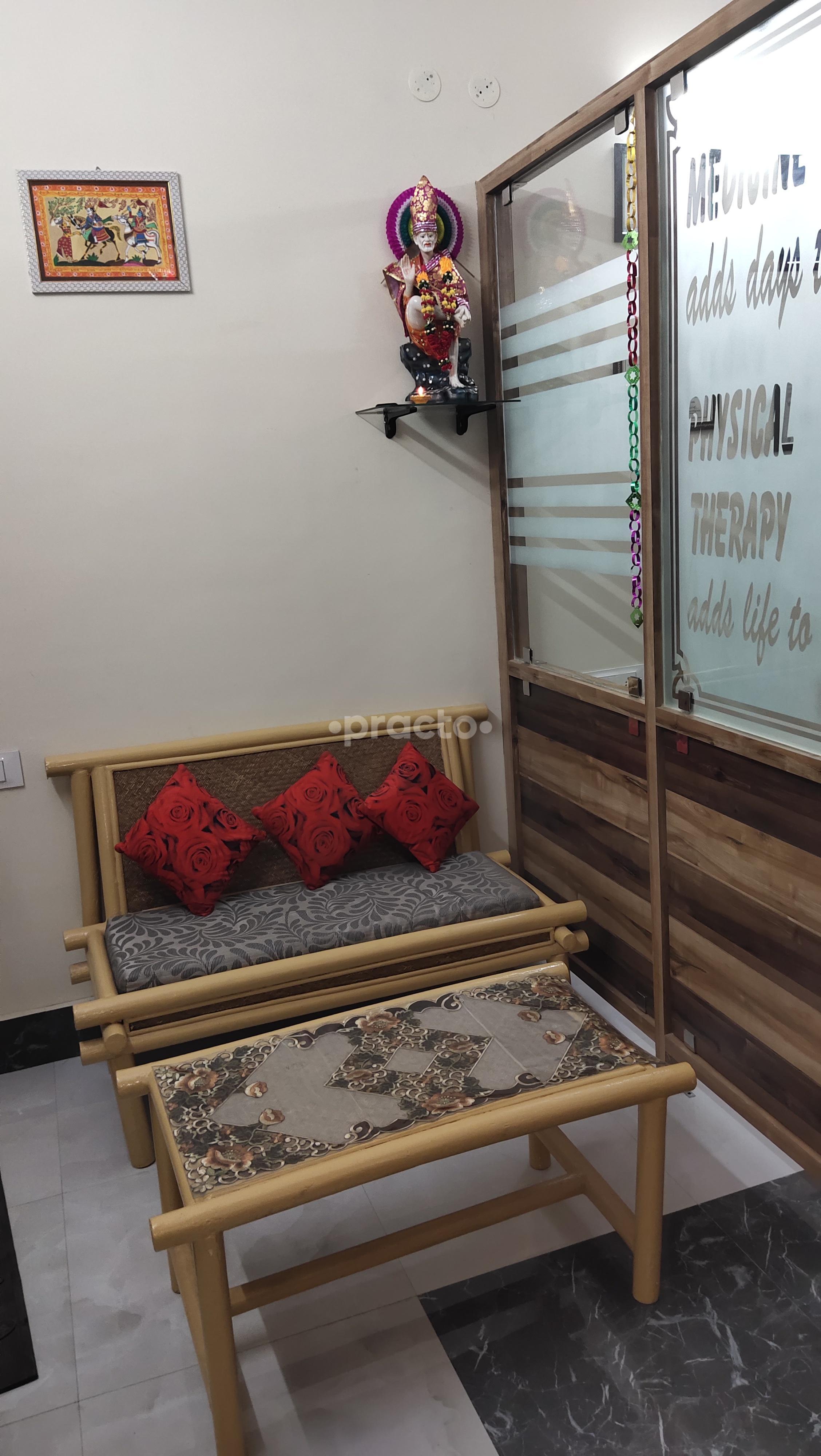 Waiting Area at Dr Sarkar Physiotherapy Clinic Anand Vihar Delhi