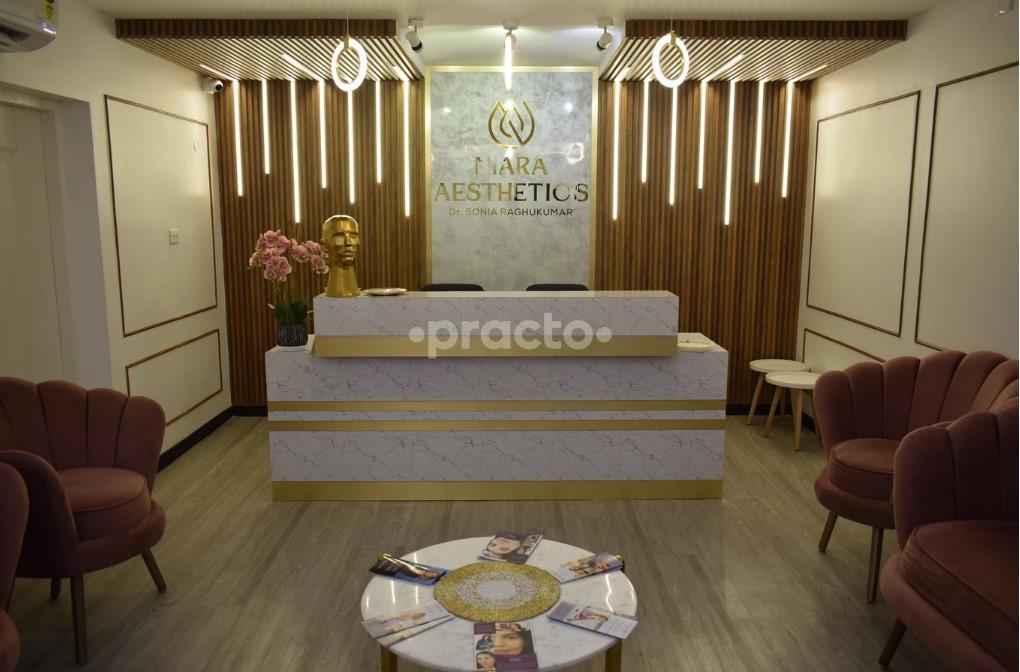 Reception Area at Niara Aesthetics Panampilly Nagar Ernakulam
