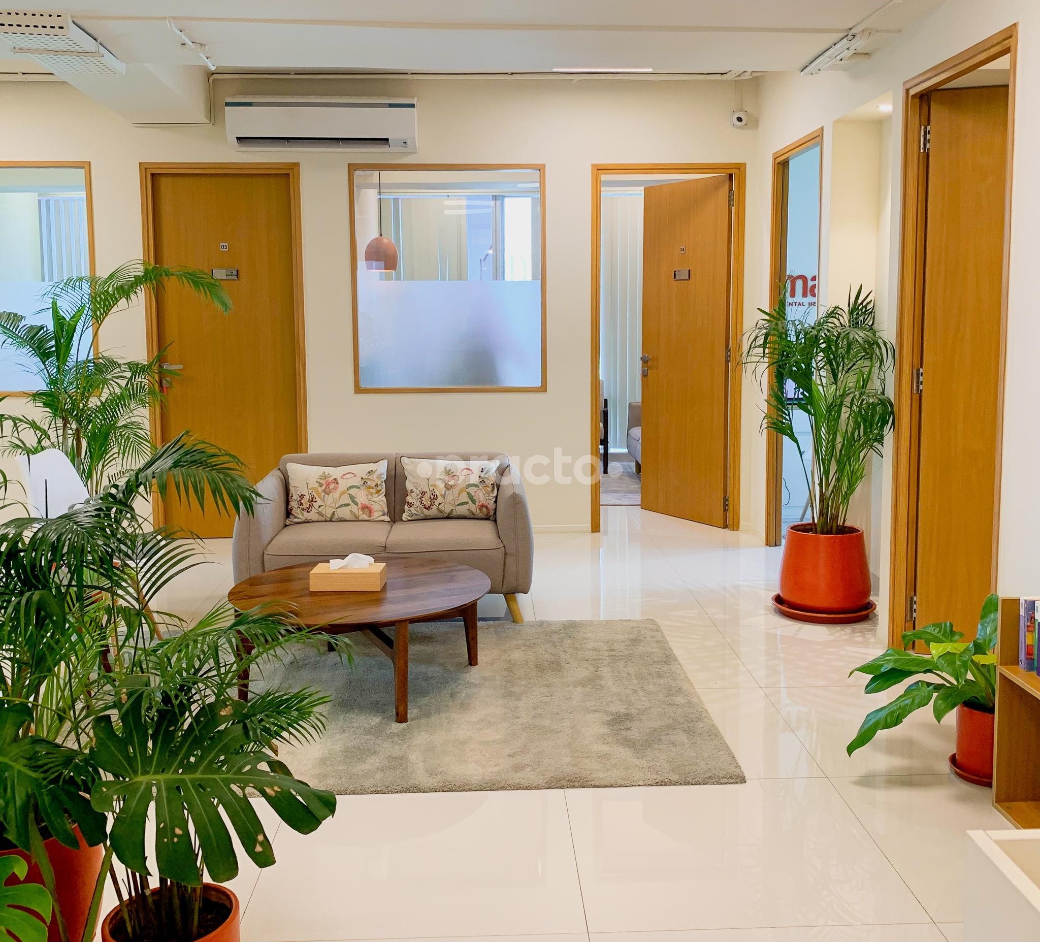 Waiting Area at Amaha Mental Health Centre Bandra West Mumbai