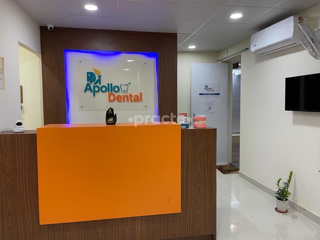 Reception Area at Apollo Dental Nallagandla Hyderabad