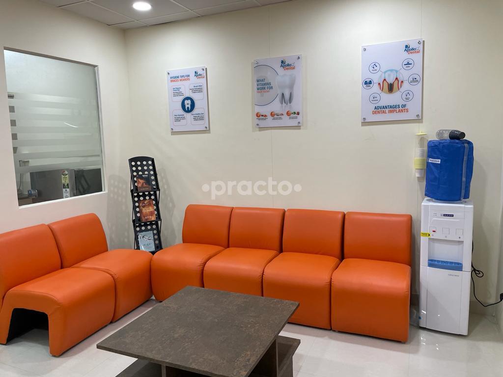 Waiting Area at Apollo Dental Nallagandla Hyderabad