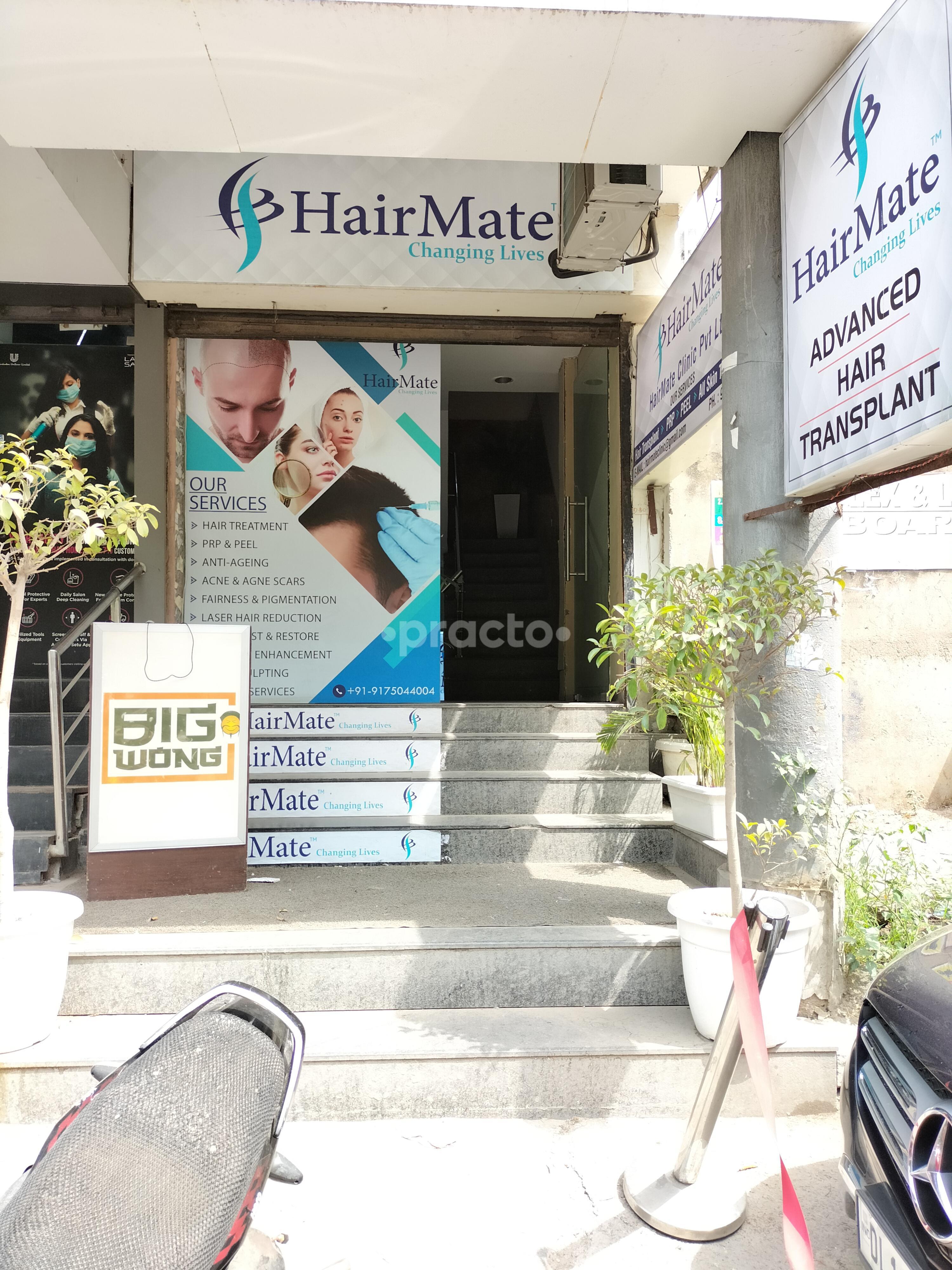 Outside Area at Hairmate Clinic Greater Kailash Part 2 Delhi