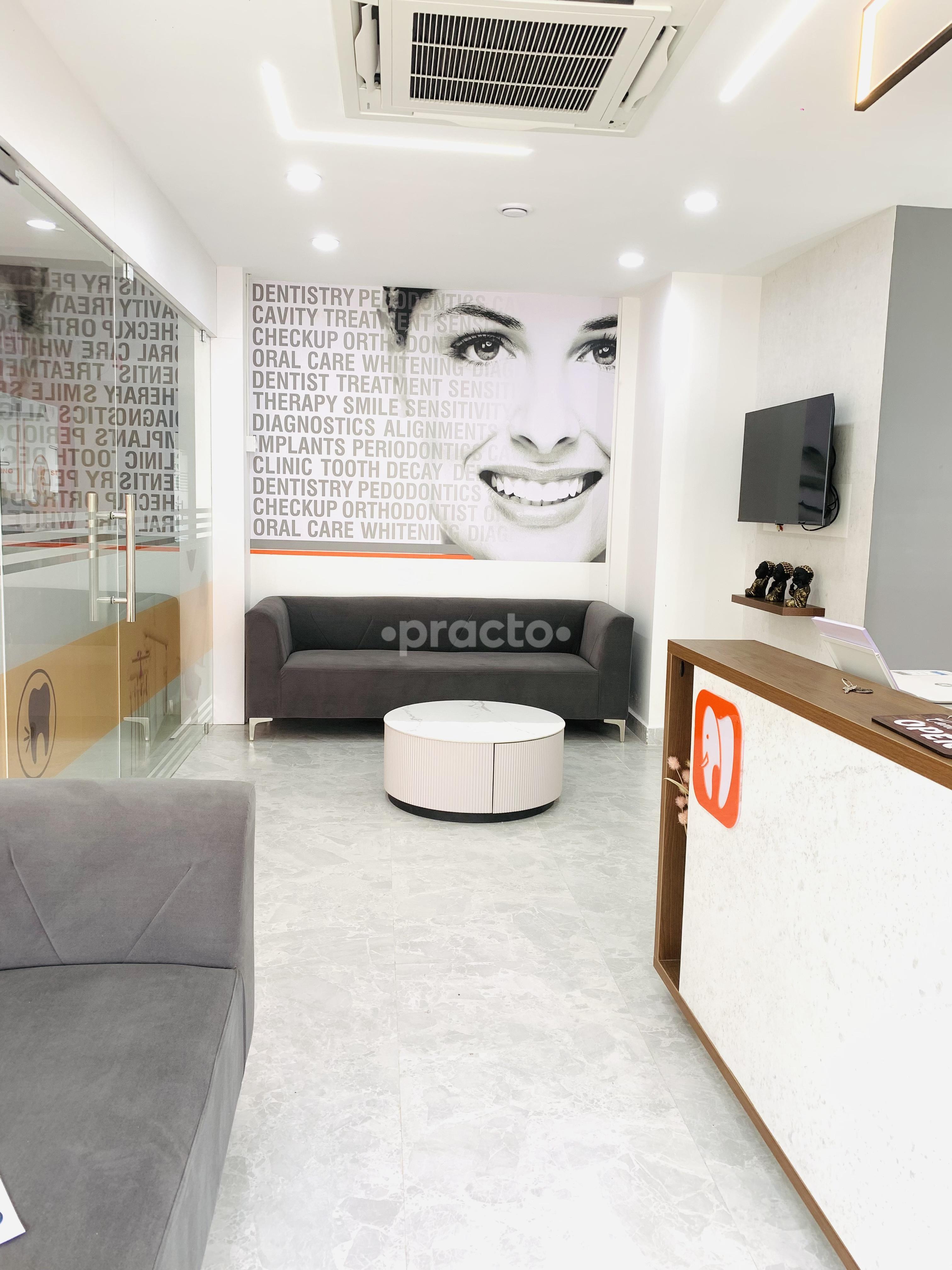 Waiting Area at Eledent International Digital Dentistry Manikonda Hyderabad