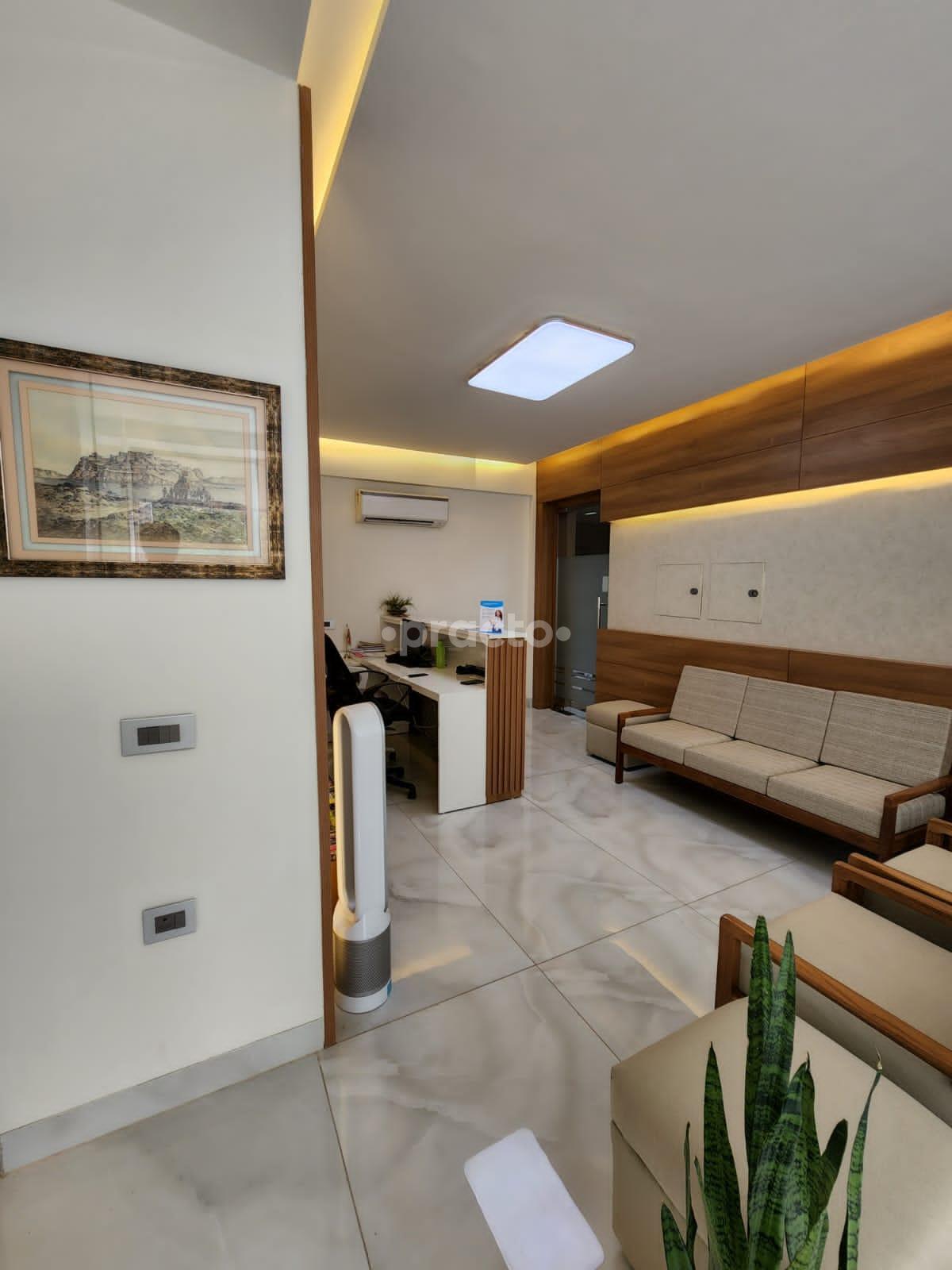 Reception Area at Dr. Sana Wahi’s Family Dental Centre Hauz Khas Delhi