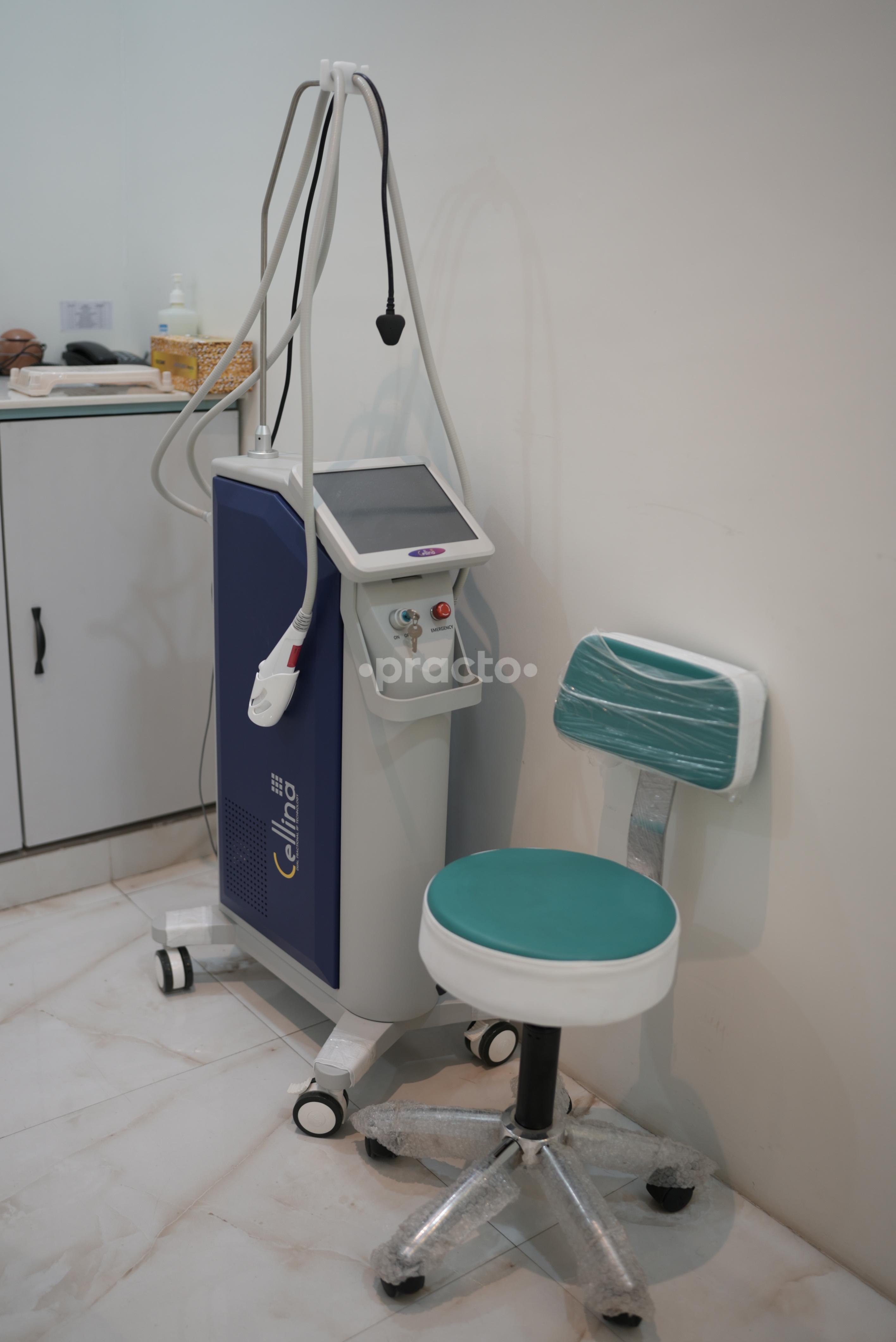 Products Display at Dermafusion Clinic Avanti Vihar Raipur
