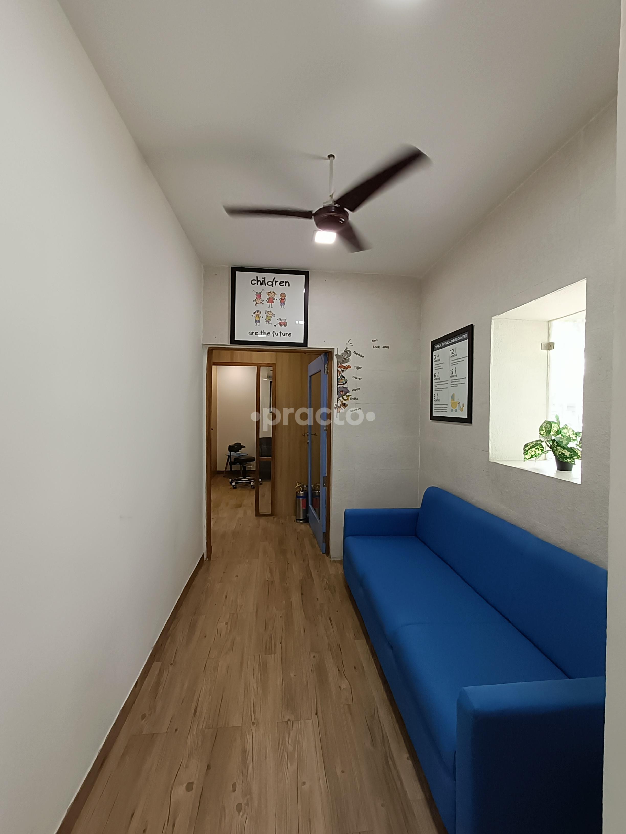 Waiting Area at Grow Children's Clinic Ambawadi Ahmedabad
