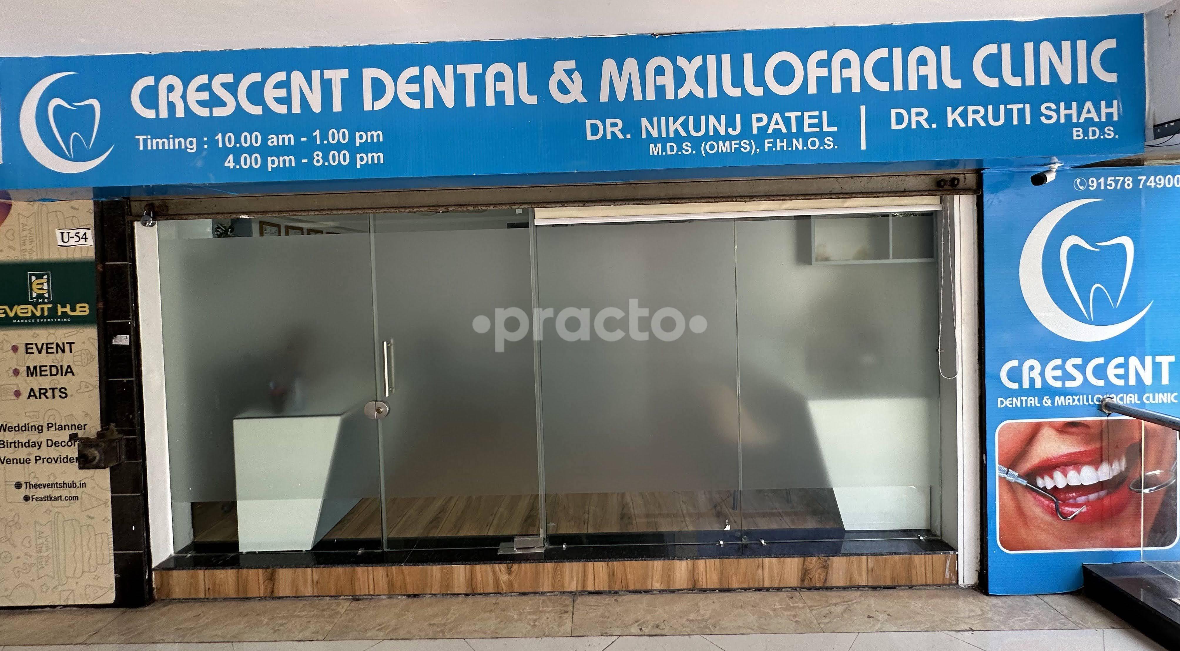 Outside Area at Crescent Dental & Maxillofacial Clinic Vesu Surat