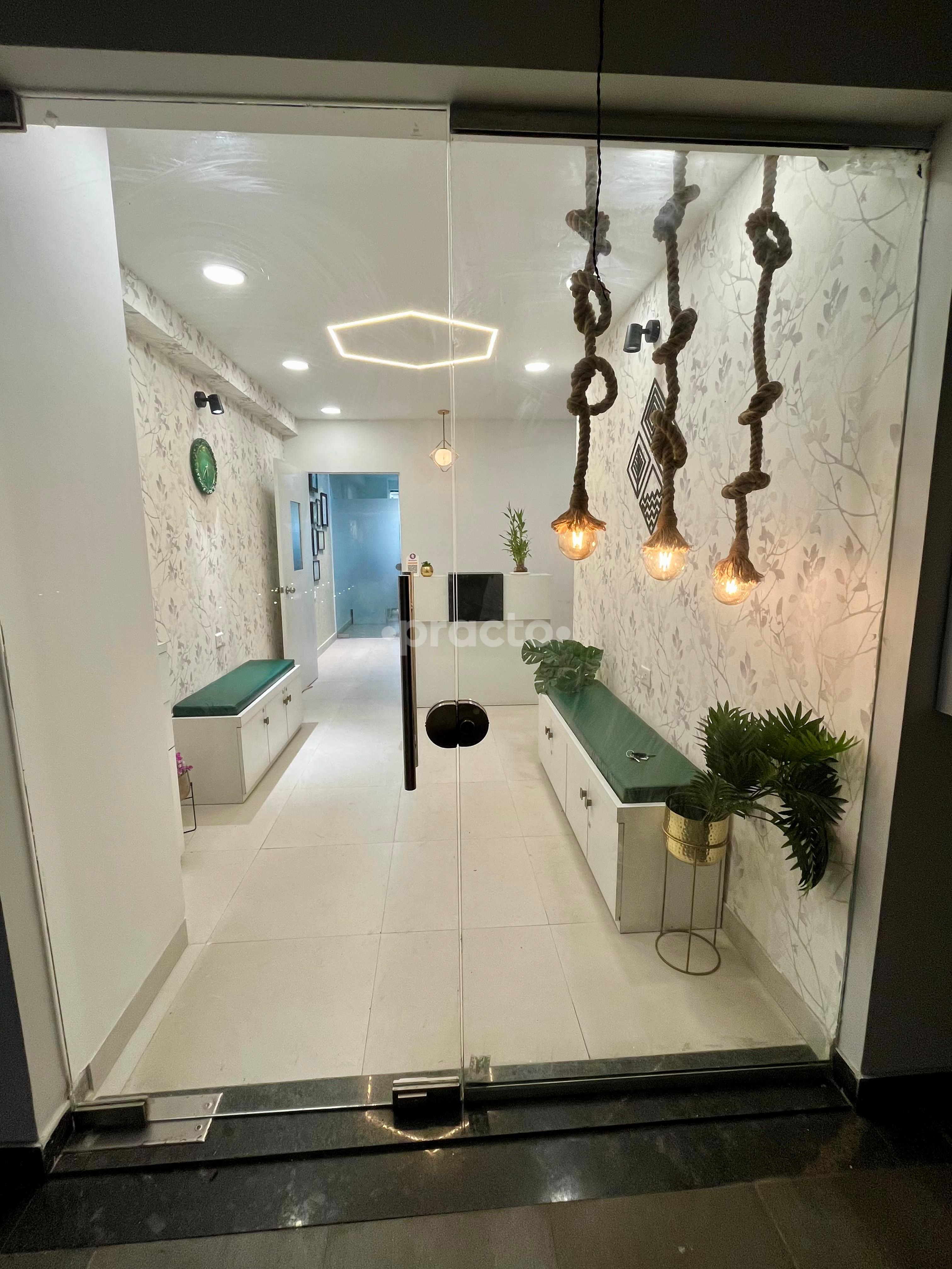 Reception Area at Esthetics Clinical Care Center Guruwar Peth Pune