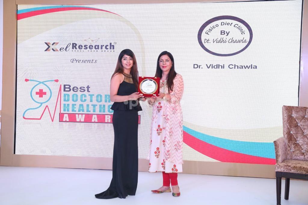 Awards & Certificates at Fisico Diet and Aesthetic Clinic Sohna Road Gurgaon