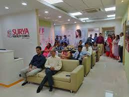 Reception Area at Surya Fertility clinic - Dr. Riddhi Doshi Santacruz West Mumbai