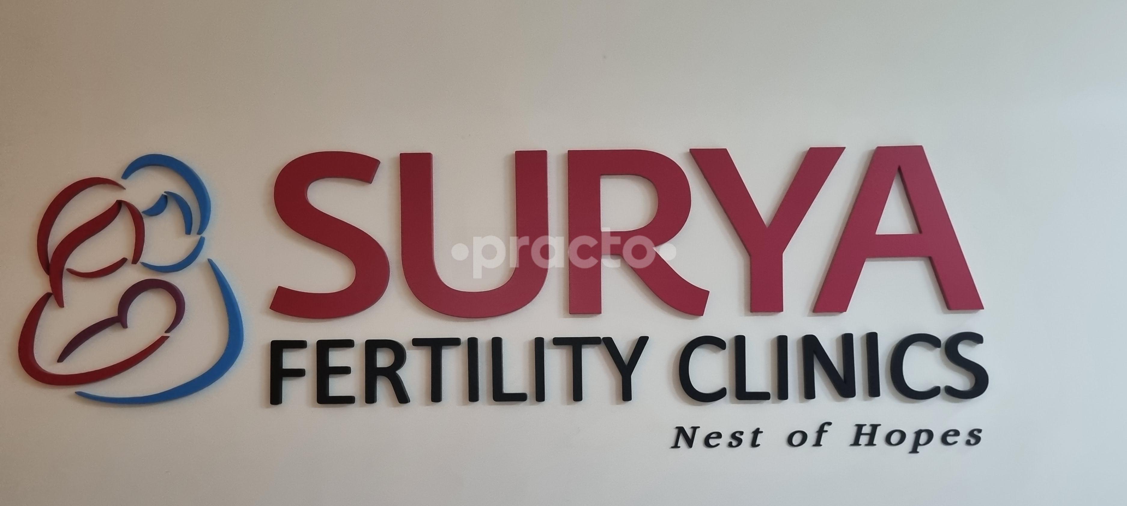 Reception Area at Surya Fertility clinic - Dr. Riddhi Doshi Santacruz West Mumbai