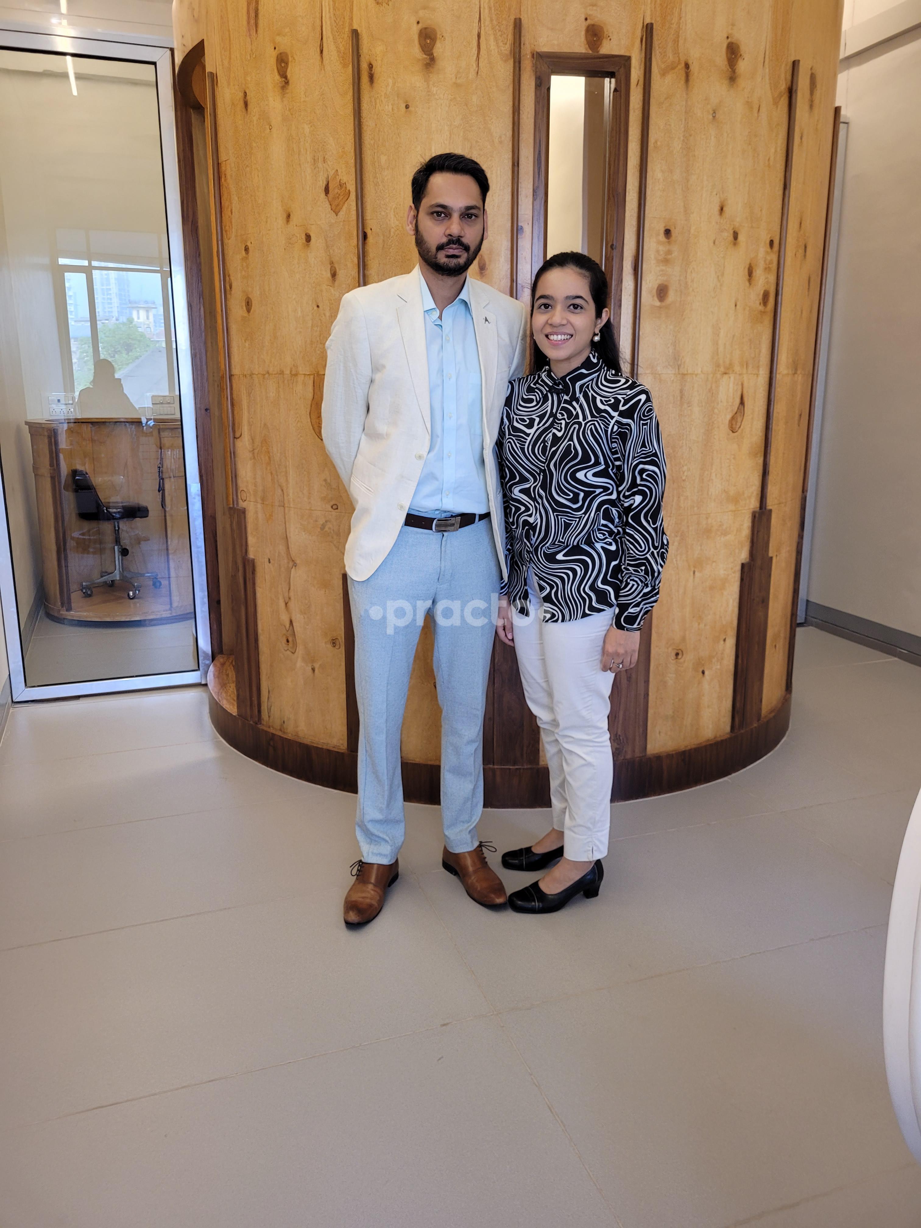 Reception Area at Ivory Dental Specialities Opera House Mumbai