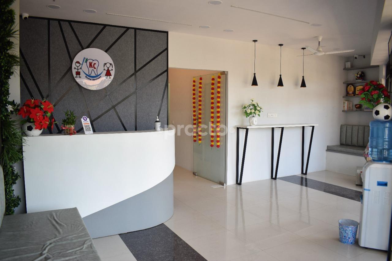 Reception Area at KC Dental Solutions Sikandra Agra