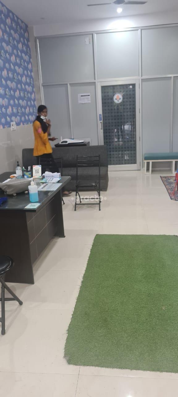 Reception Area at Medical Sathi Family Clinics Sector 7 Faridabad