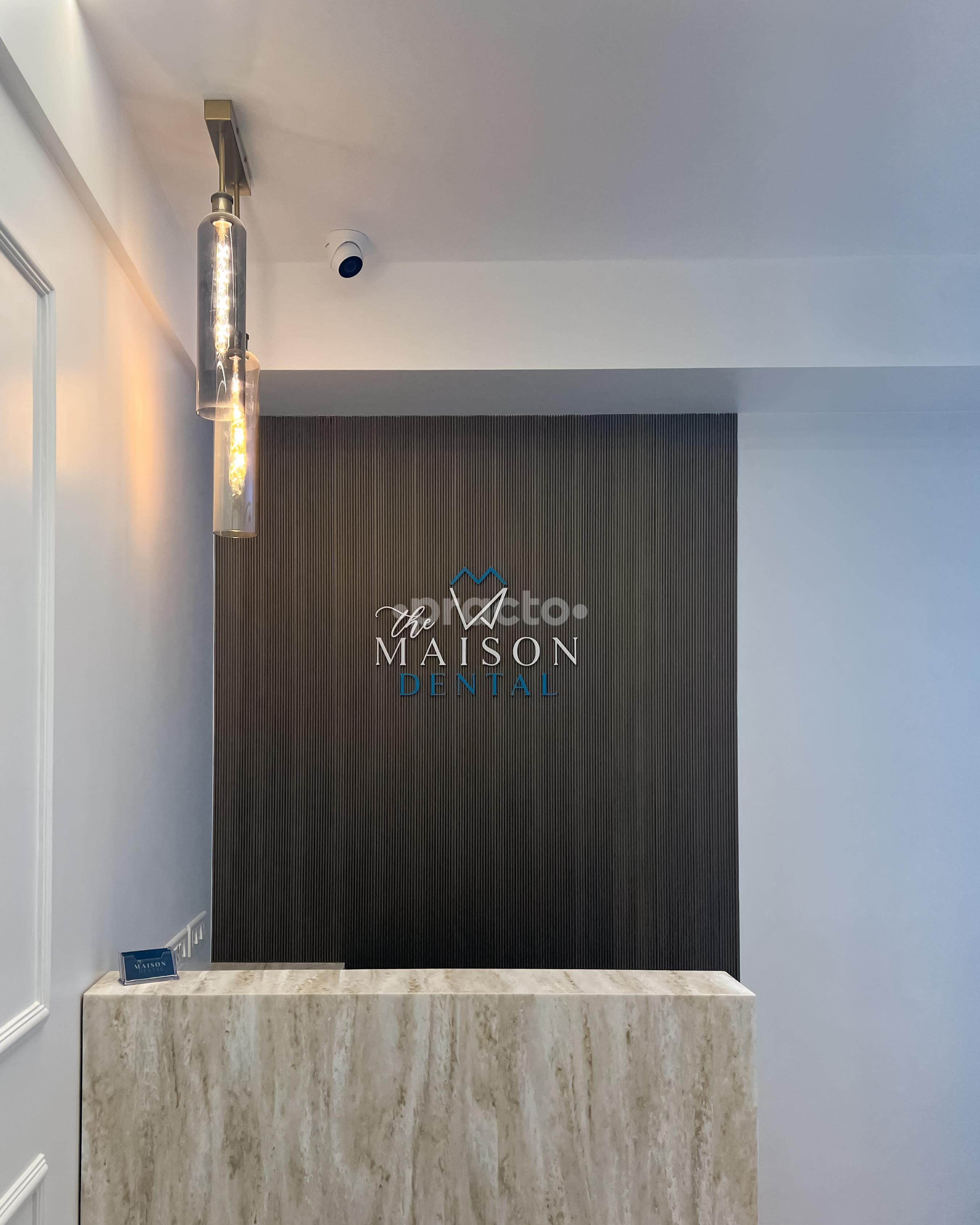 Reception Area at The Maison Dental Bandra West Mumbai