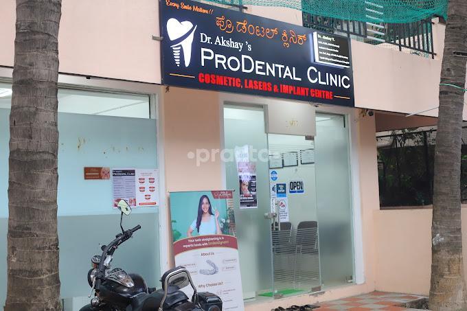Outside Area at Dr. Akshay's Prodental Clinic RT Nagar Bangalore