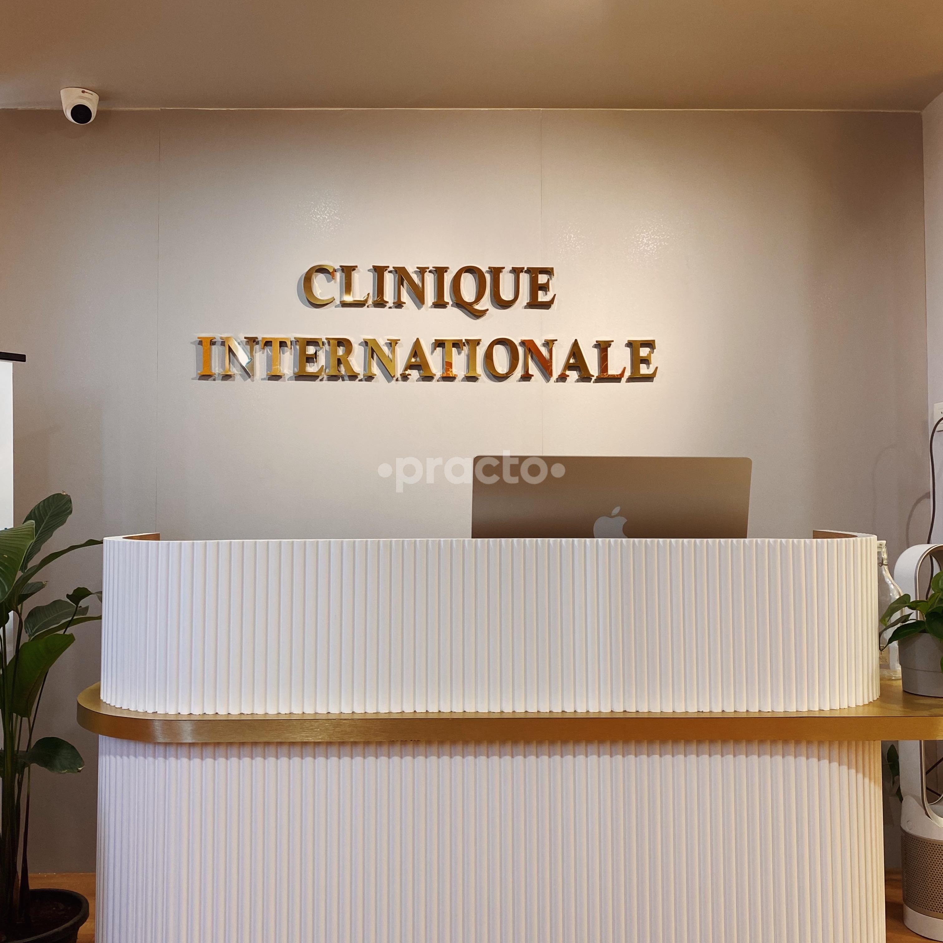 Reception Area at Clinique Internationale Baner Pune