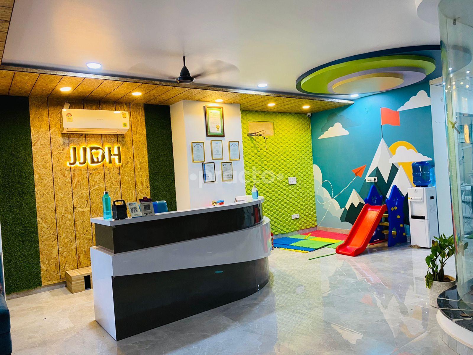 Reception Area at Jai Jinendra Dental Hospital Durgapura Jaipur