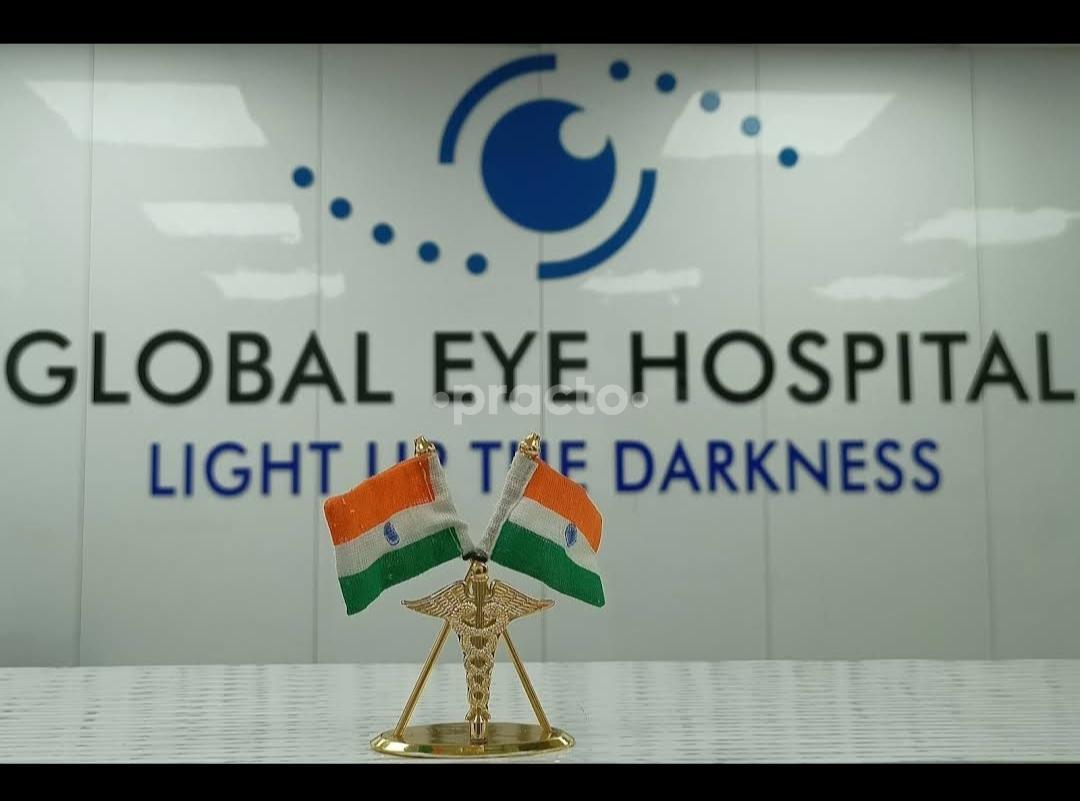 Outside Area at Global Eye Hospital Salt Lake Kolkata