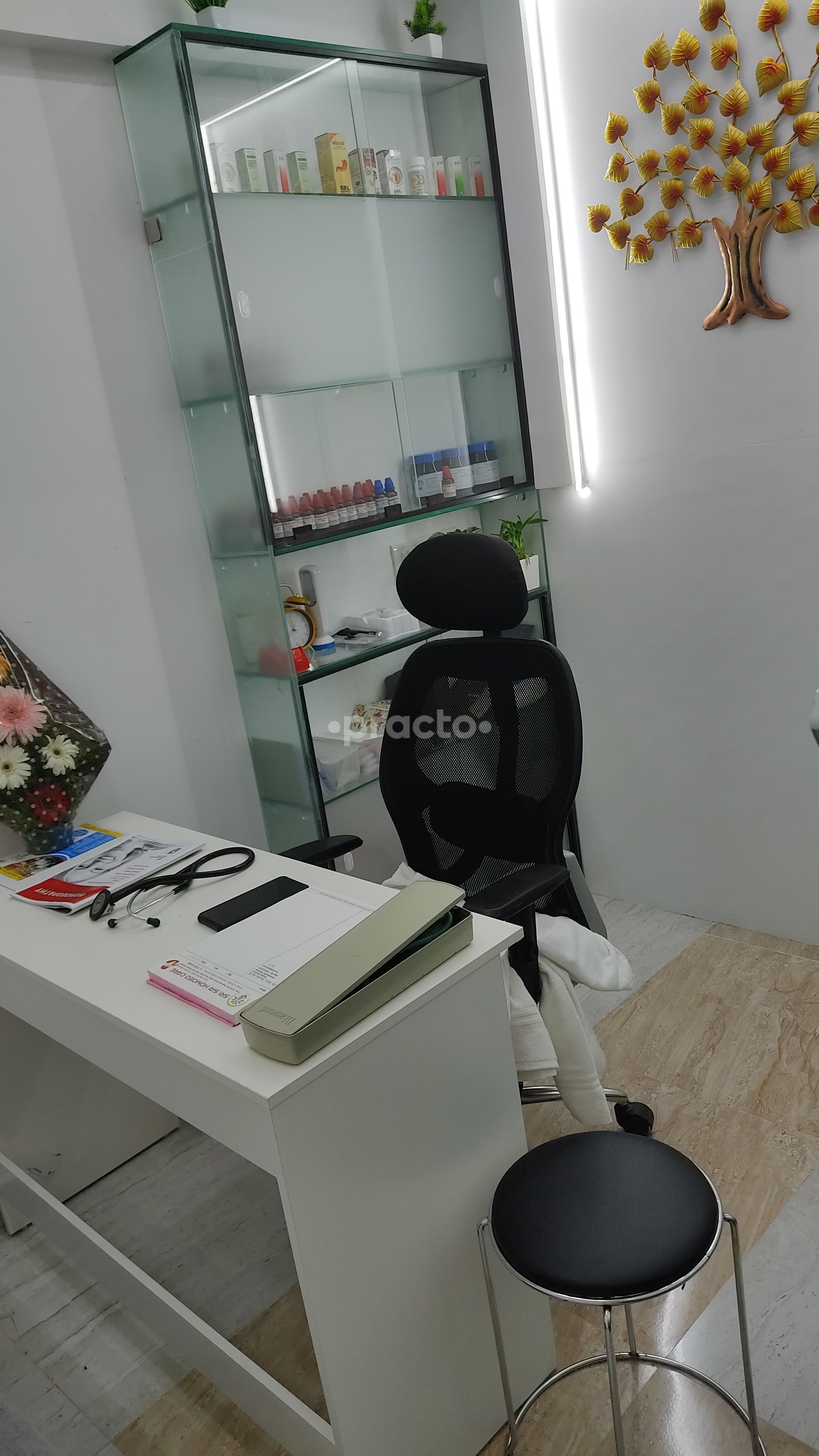 Consultation Room at Sri Sai Homoeo Care Narsingi Hyderabad