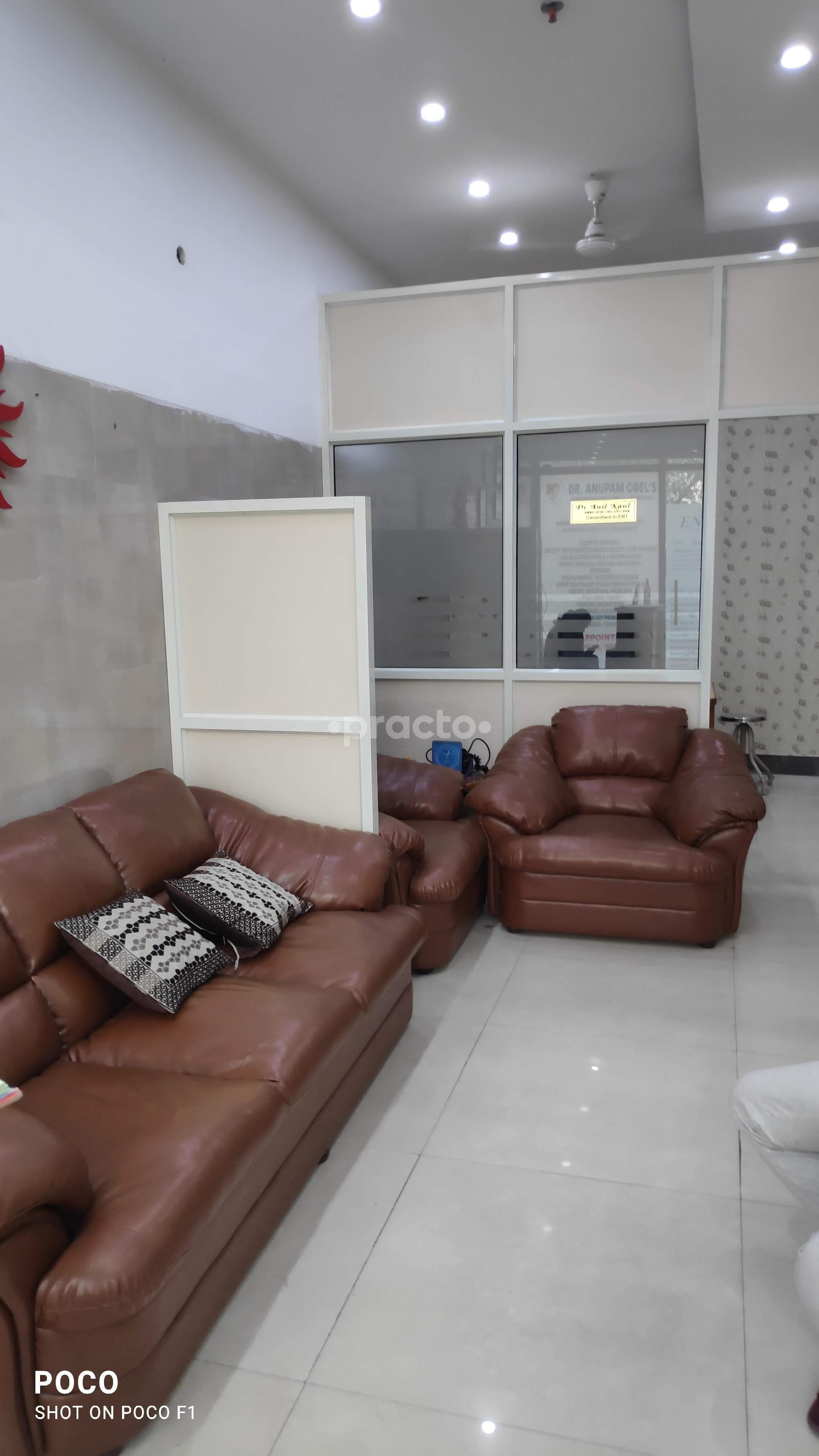 Waiting Area at ENT Clinic Sector 20 Panchkula