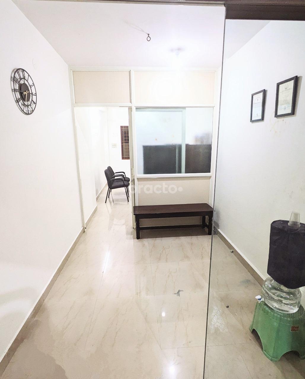 Reception Area at Health Pockets - Homeopathy Clinic Old Madras Road Bangalore