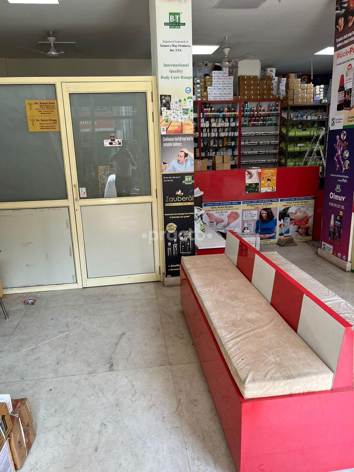 Waiting Area at Garg Homoeopathic Clinic B.M. Khan Agra