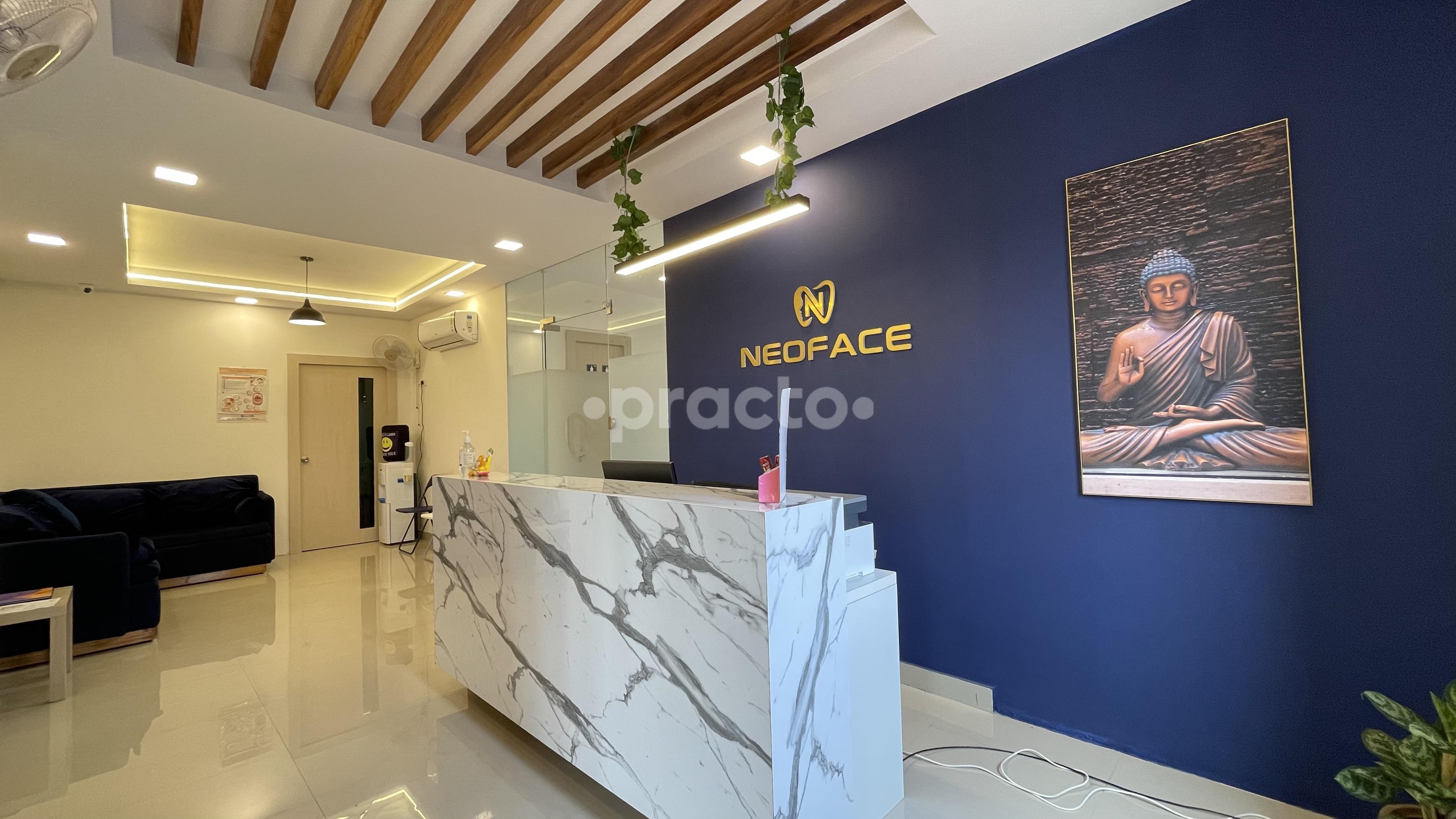 Reception Area at Neoface Dental Clinic Narsingi Hyderabad