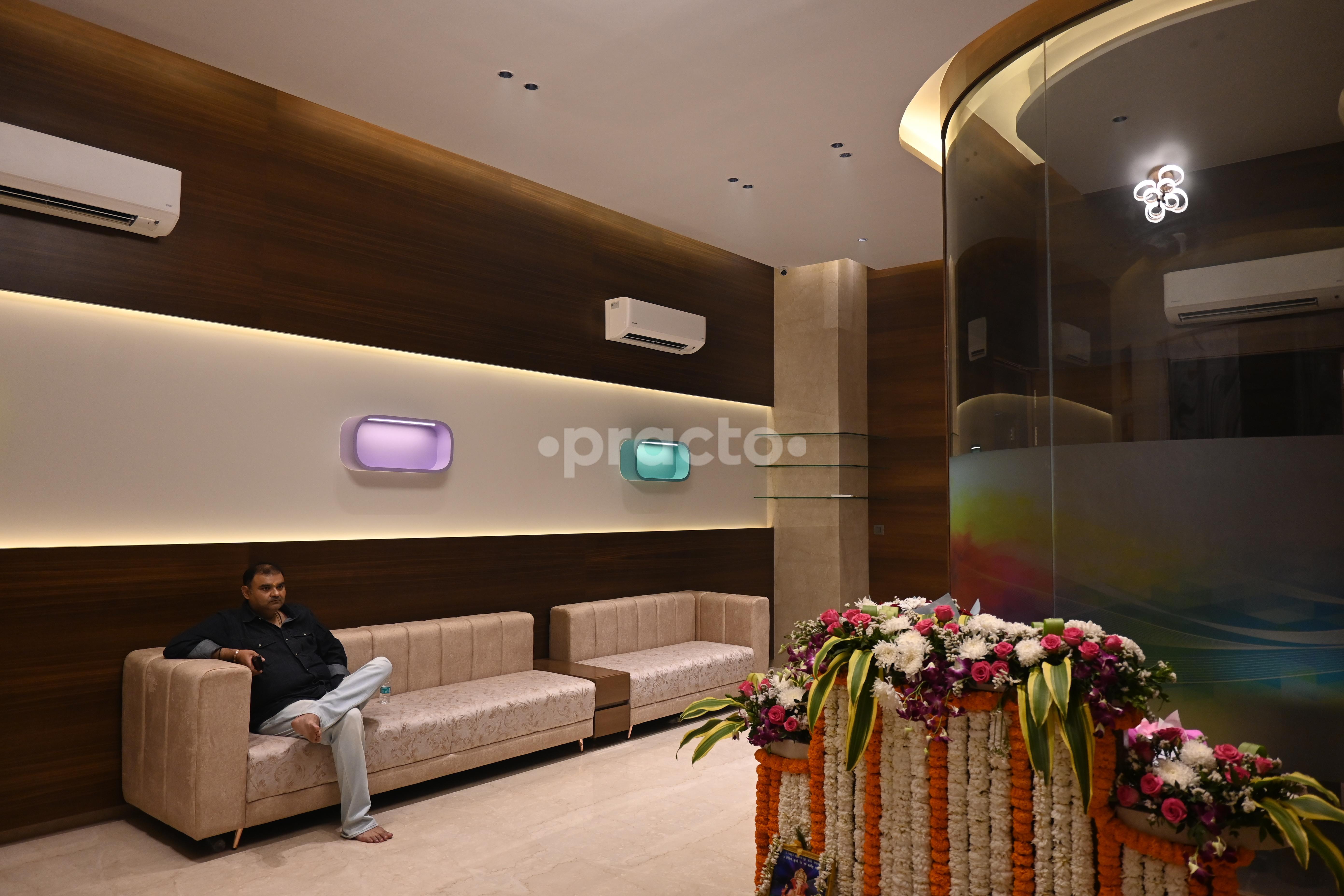 Waiting Area at Finesse Laser Skin Clinic Vashi Navi Mumbai