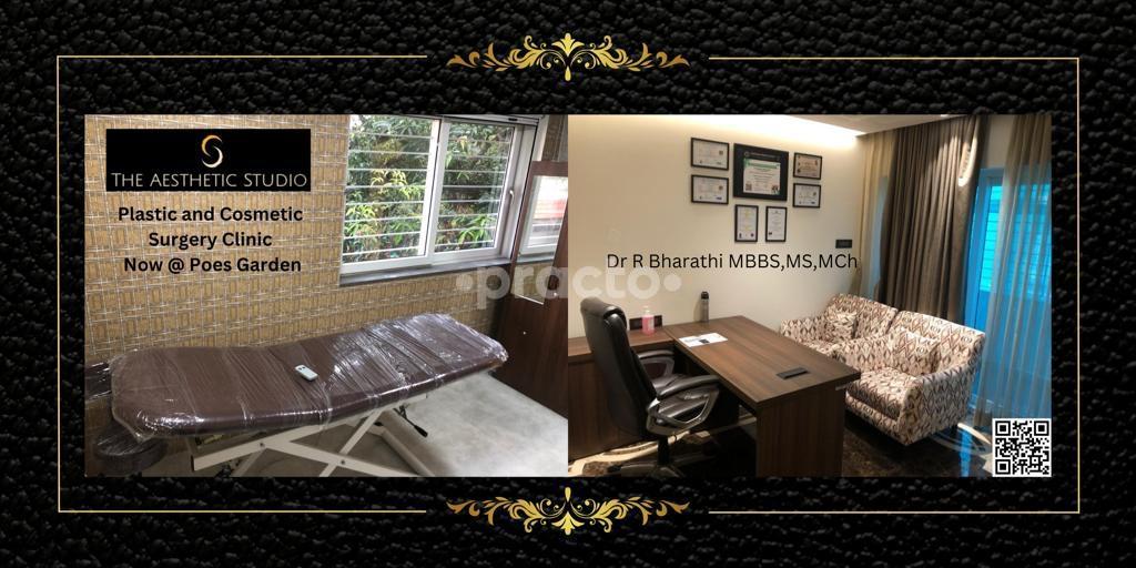Reception Area at The Aesthetic Studio,Cosmetic and Plastic Surgery Gopalapuram Chennai