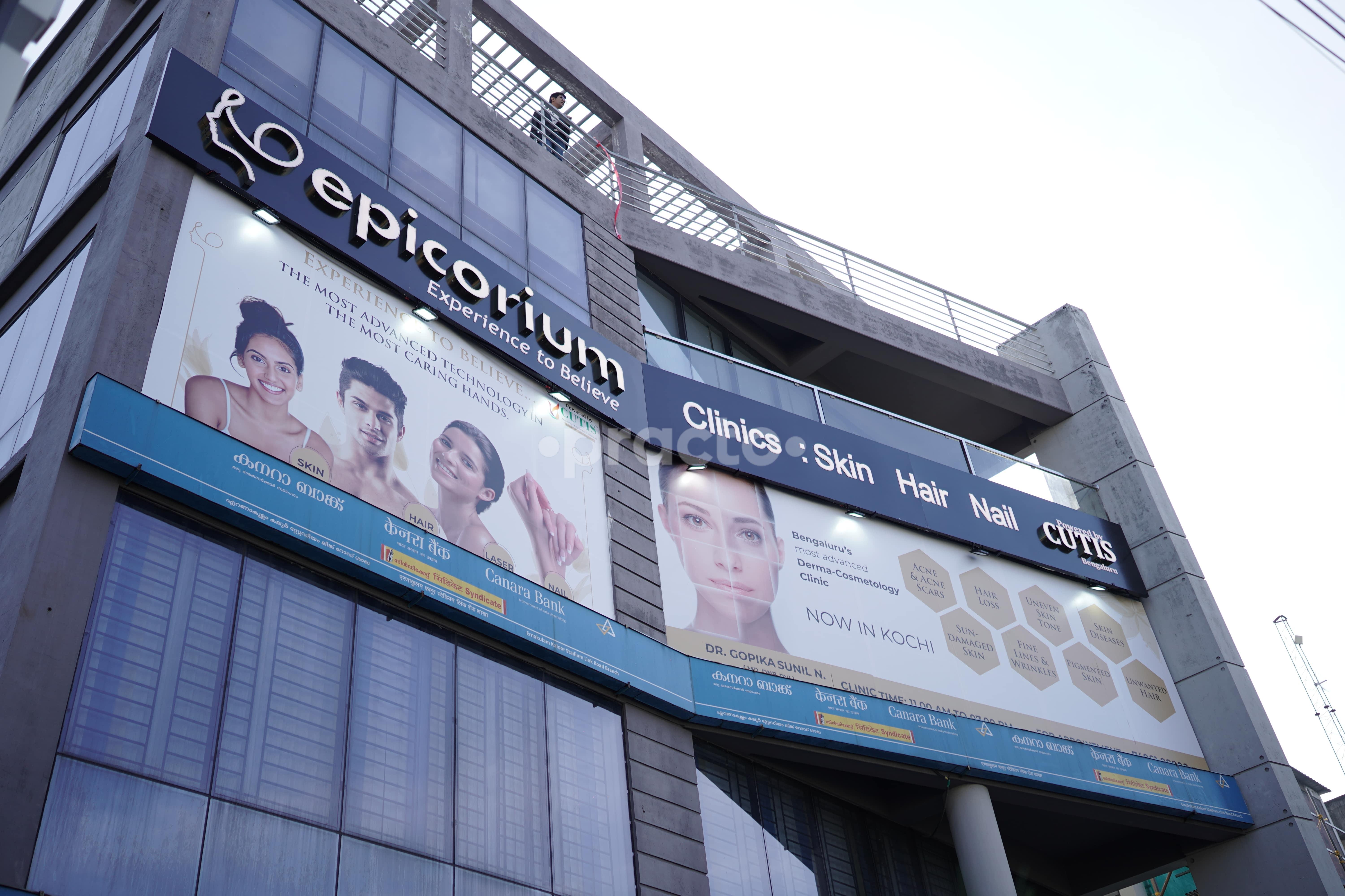 Outside Area at Epicorium Skin Hair Nail Clinic Kaloor Ernakulam