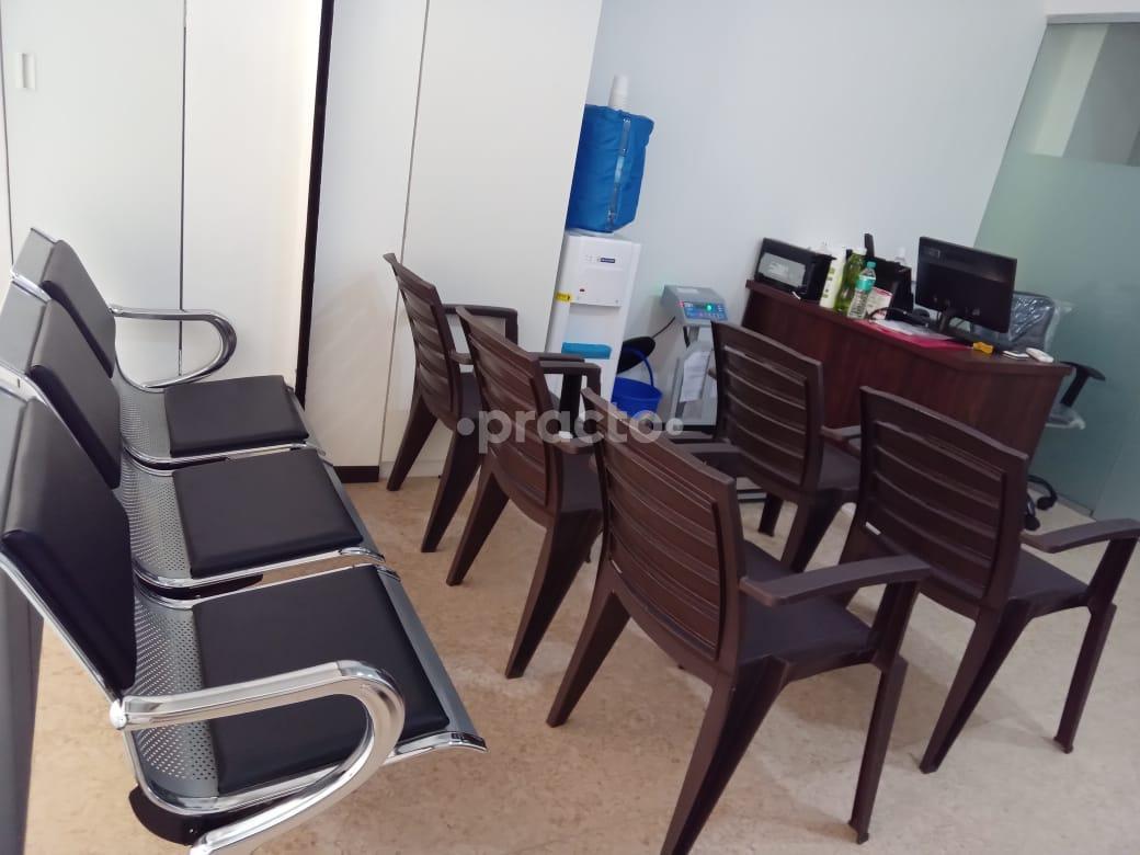 Reception Area at Jupiter Hospital Hiranandani Meadows Thane