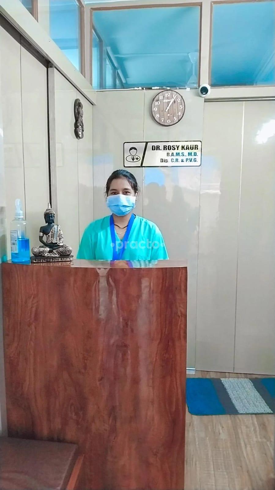 Reception Area at Vedic Karma Ayurveda DLF Phase II Gurgaon