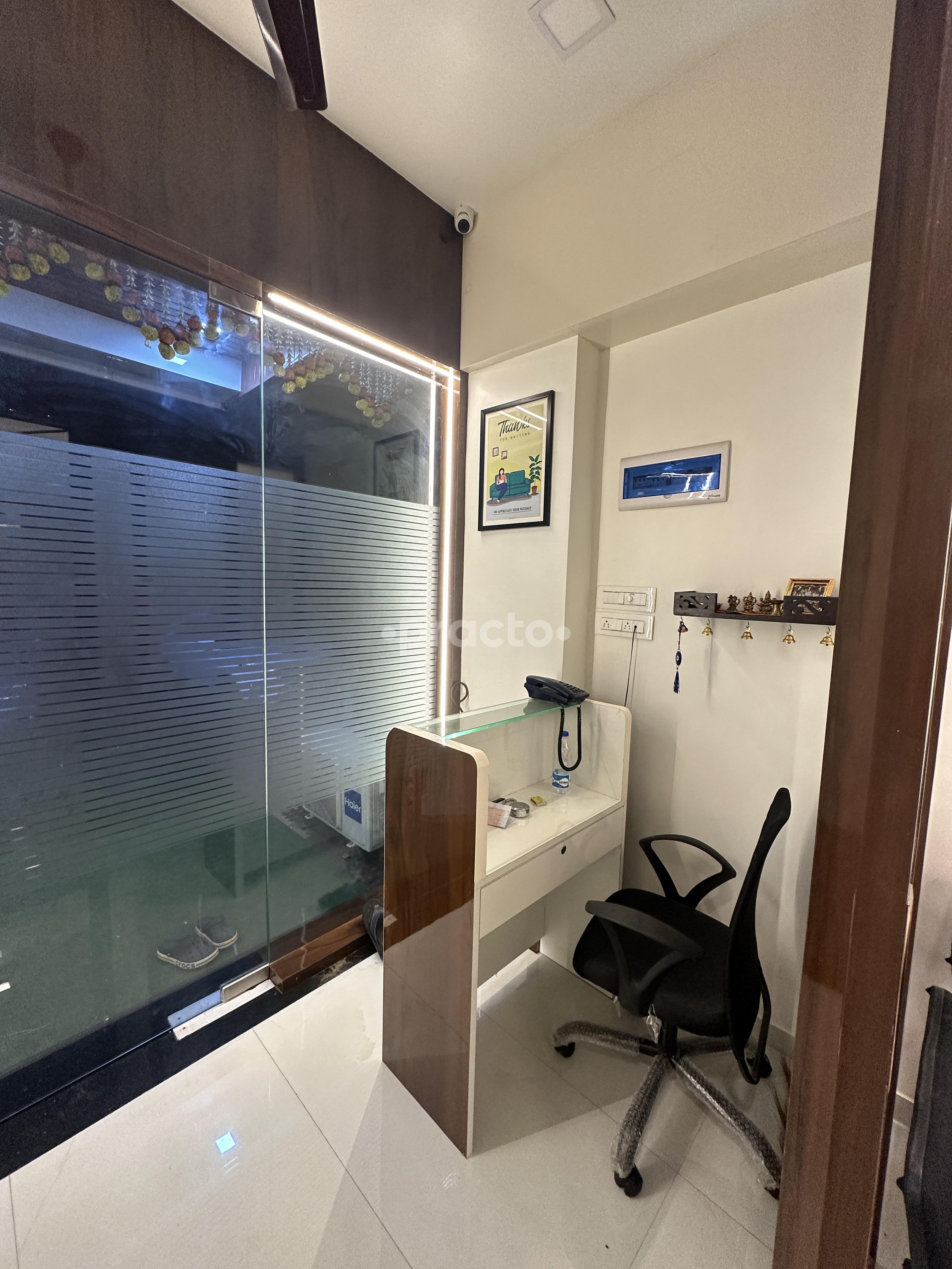 Reception Area at The Dental Studio Kharghar Navi Mumbai