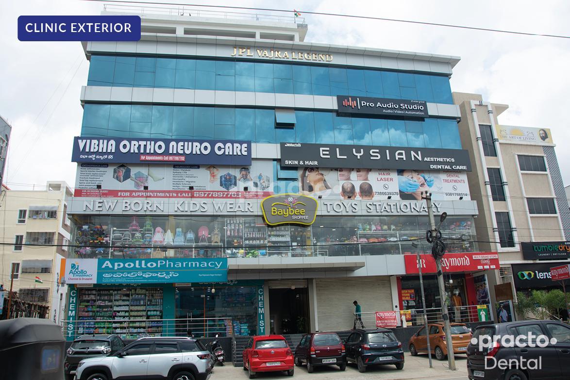 Outside Area at Elysian  Aesthetics Dental Care Kondapur Hyderabad