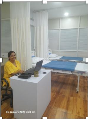 General Ward Room at FOR HER Gynae Fertility and Wellness Clinic  Salt Lake Kolkata