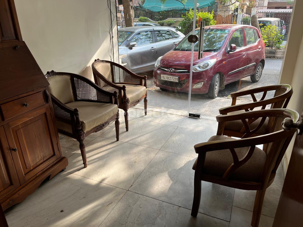 Waiting Area at Homoeopathic Clinic Rajouri Garden Delhi
