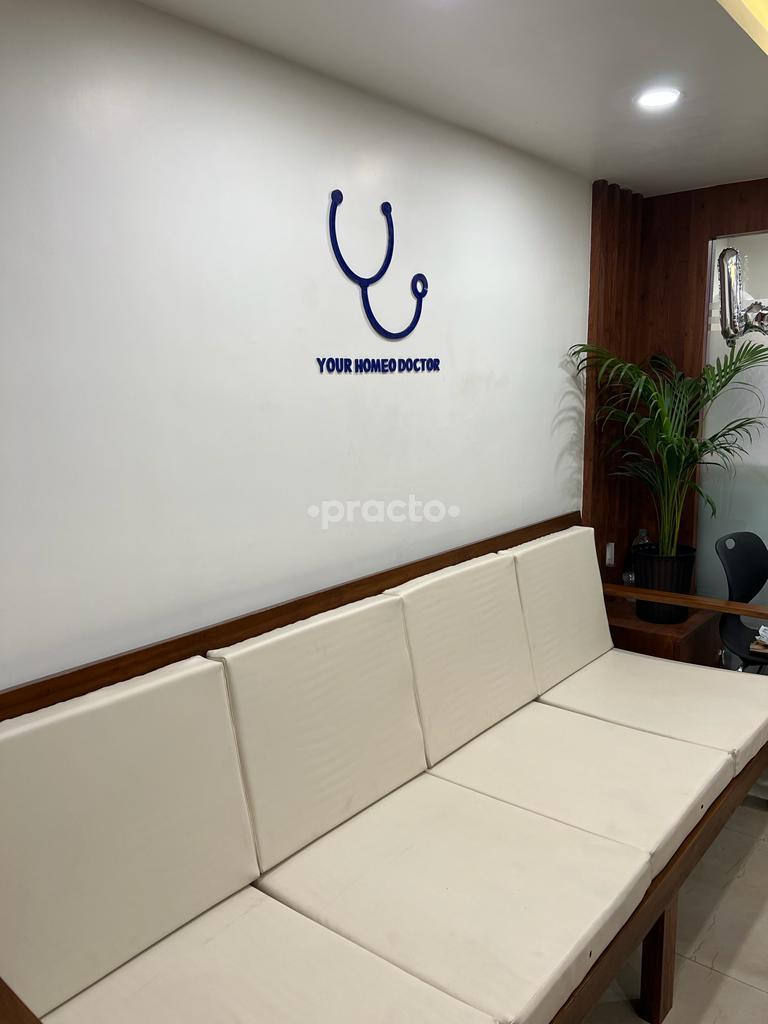 Reception Area at Dr. Taha Khan Homeopathy Clinic Park Street Kolkata