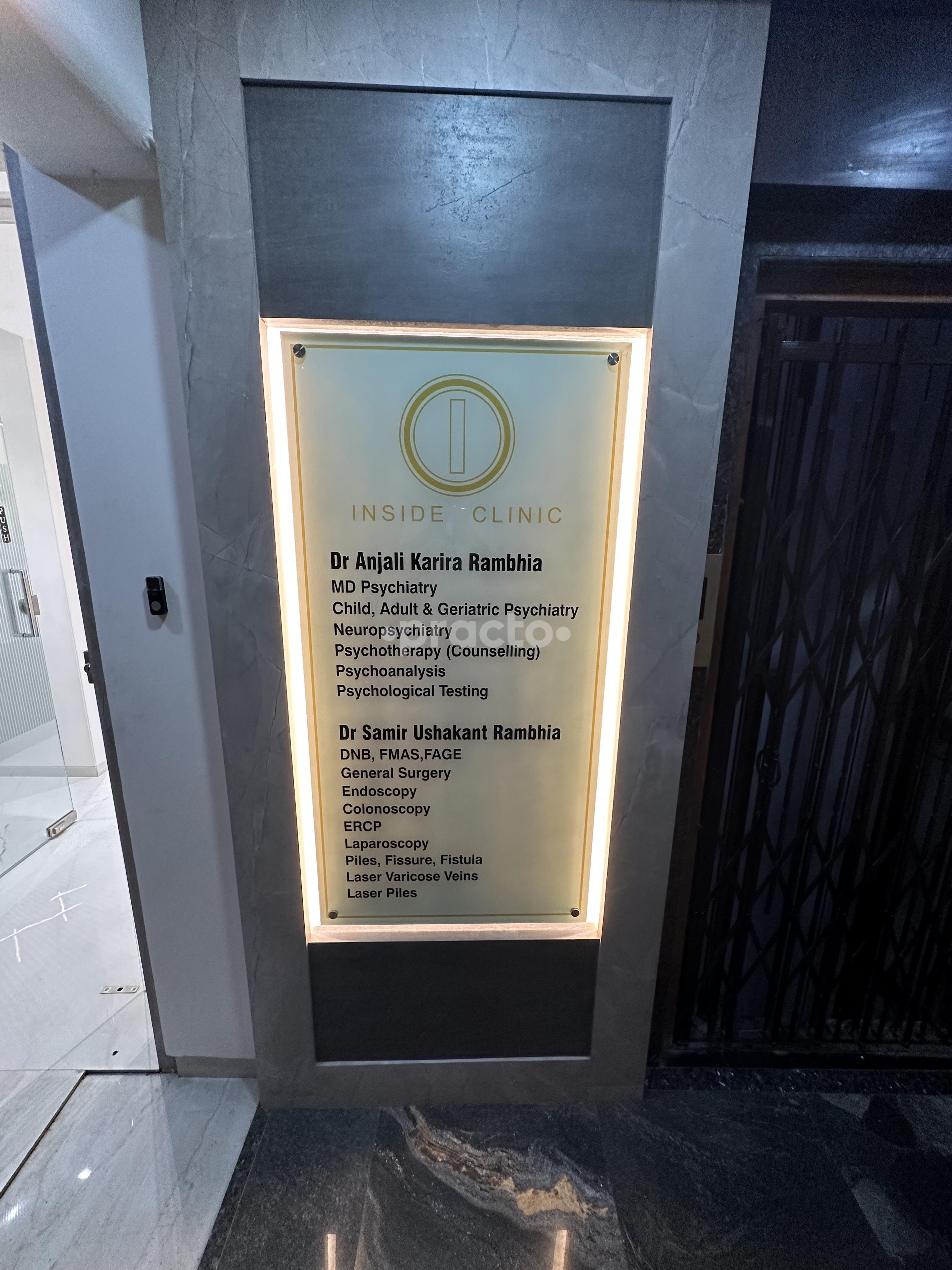 Inside Clinic Khar West Mumbai