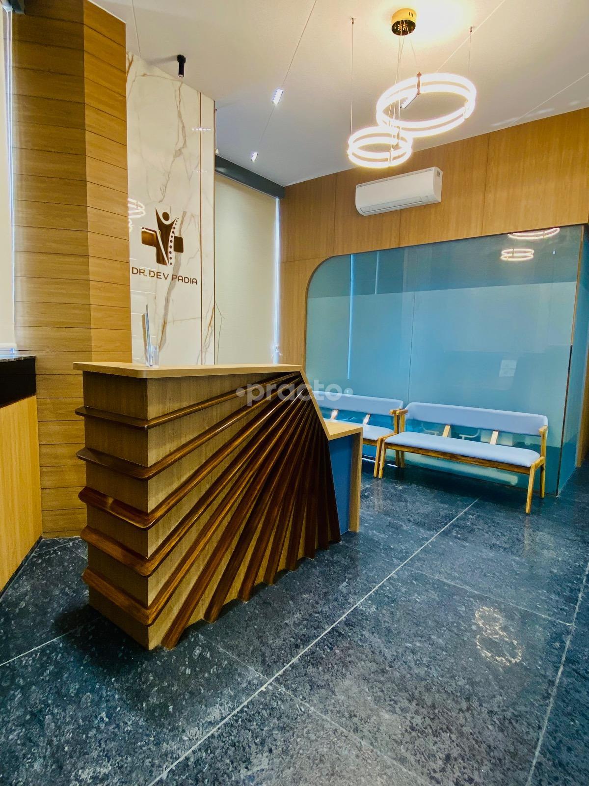 Reception Area at Vedaant Orthopedic Center A. K. Road Surat