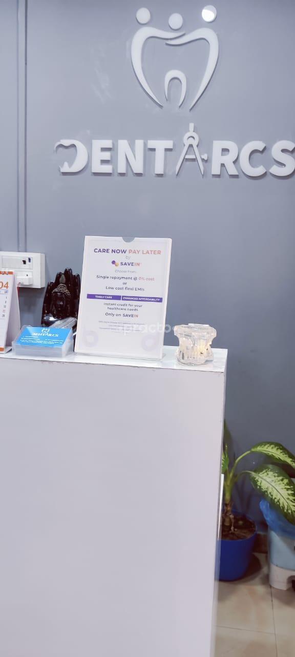 Reception Area at Dentarcs Multispecialty Dental Clinic Greater Noida West Greater Noida