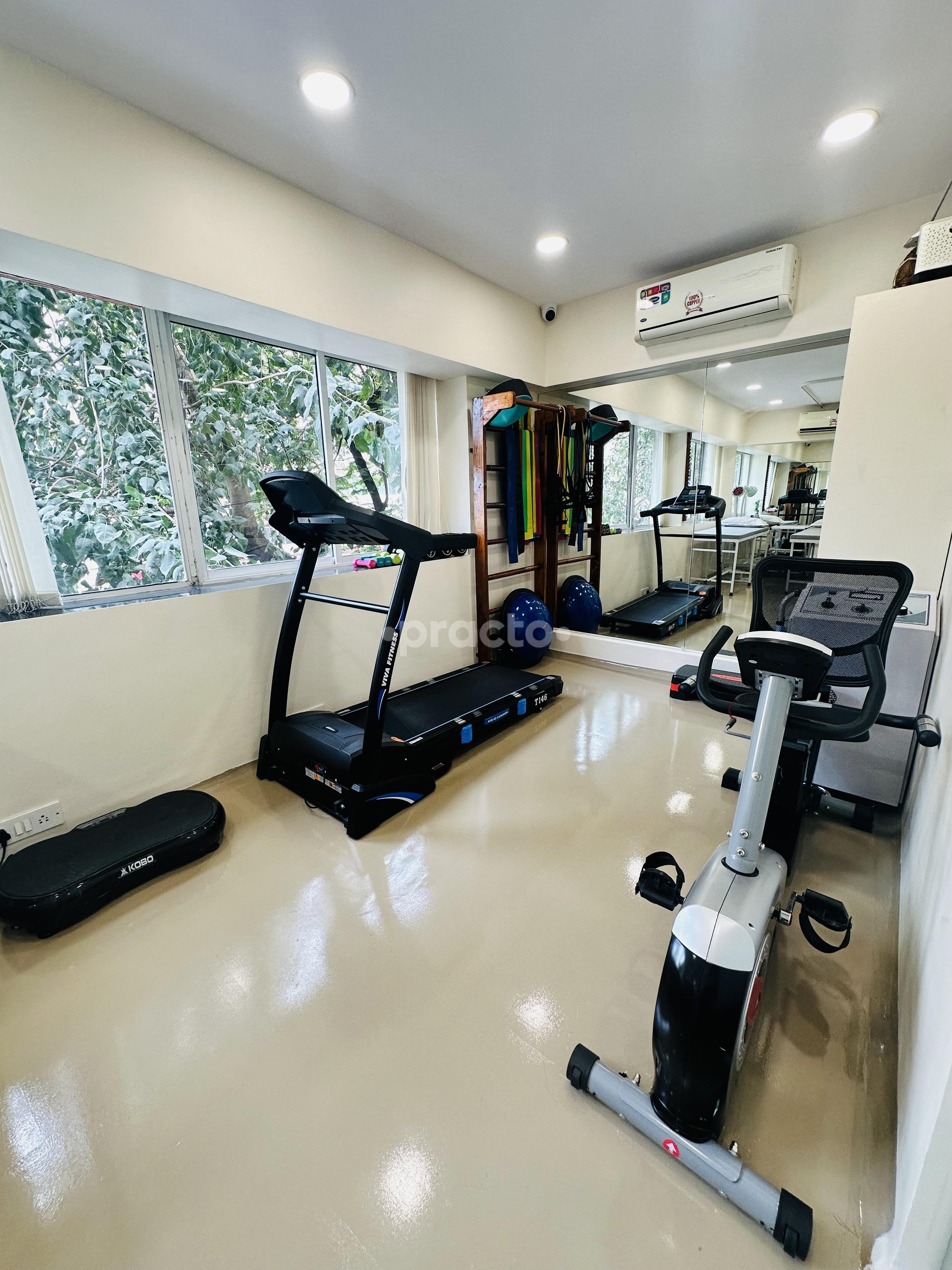 Exercise Area 1 at Rehablance Physiotherapy Clinic Peddar Road Mumbai