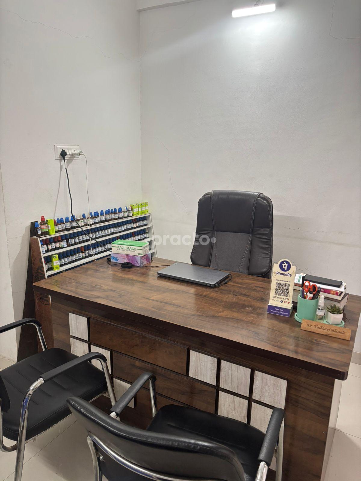 Reception Area at Jupiter Homoeopathy Clinic  Kothrud Pune