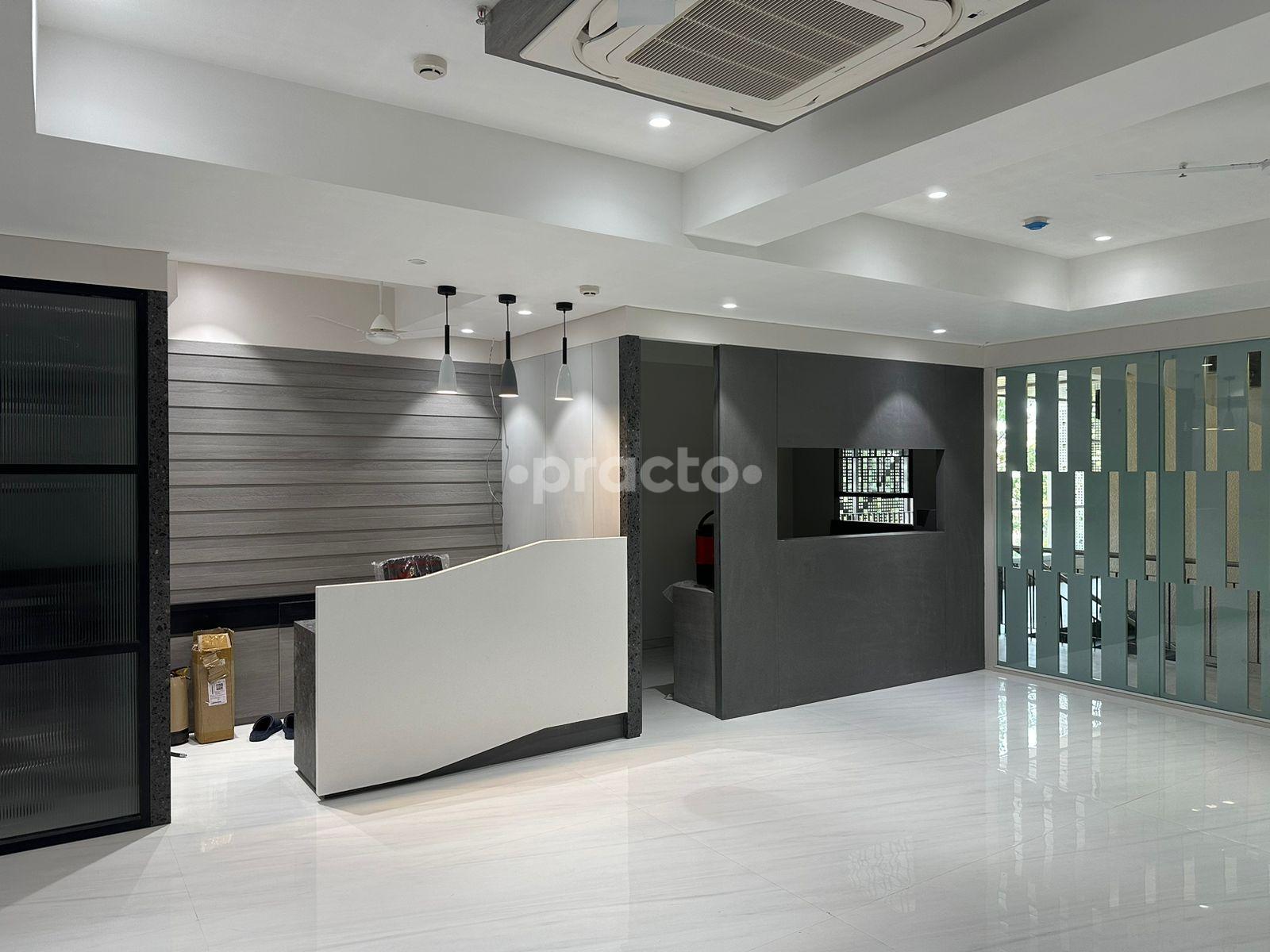 Reception Area at Vishuddha Endocrine Clinic Naranpura Vistar Ahmedabad